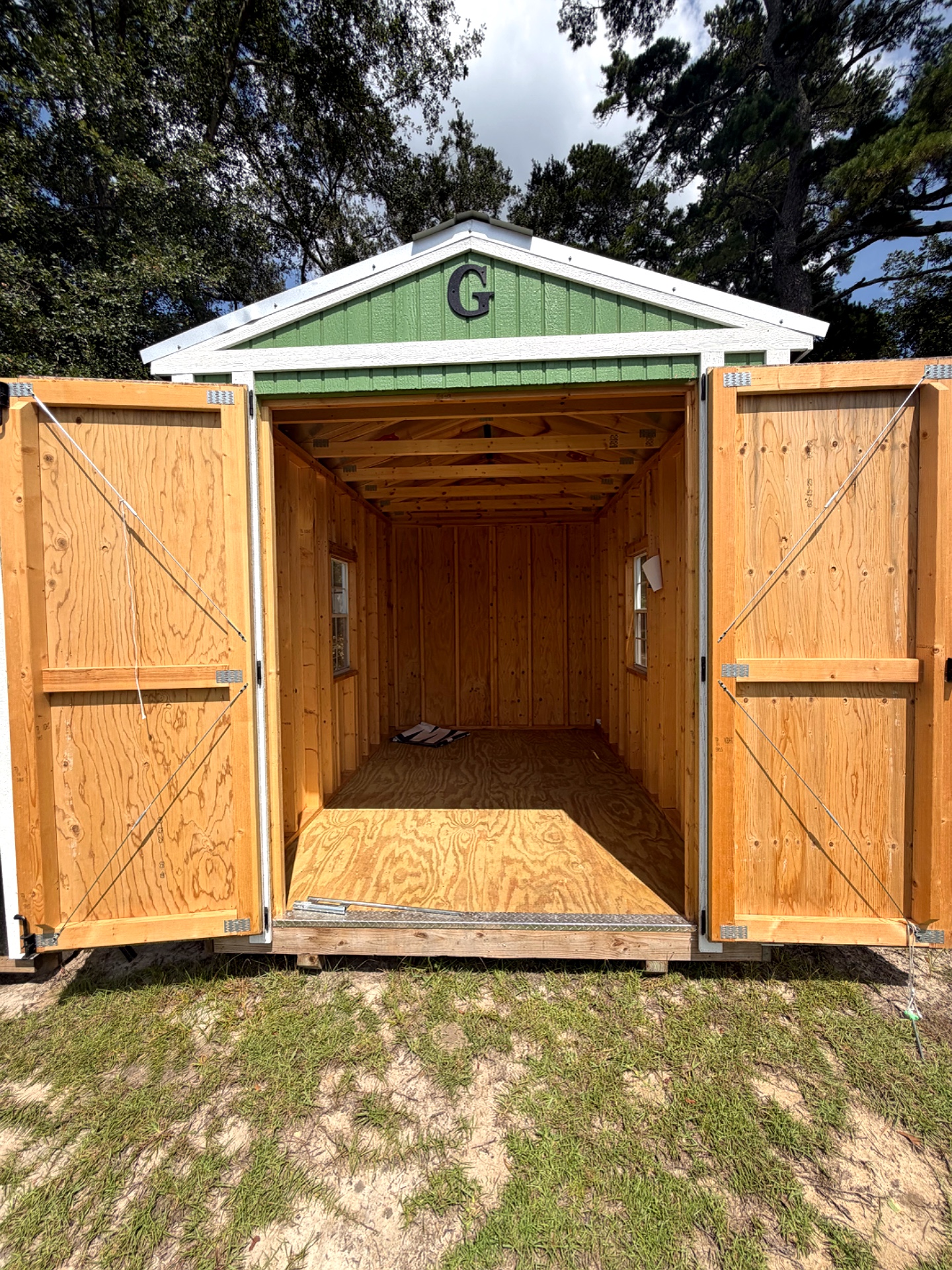 8x12 Utility Shed at Willis Buildings