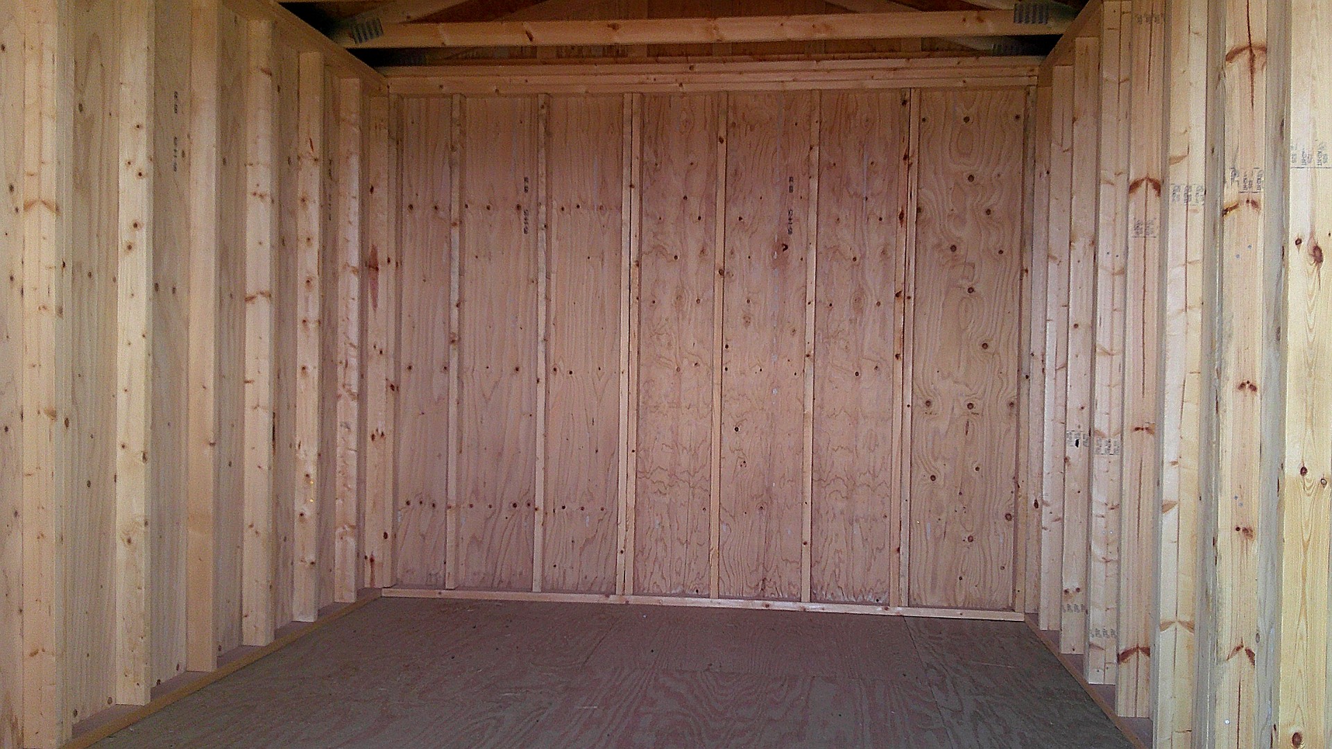 10x16 Utility Shed at Hill  Top Sales