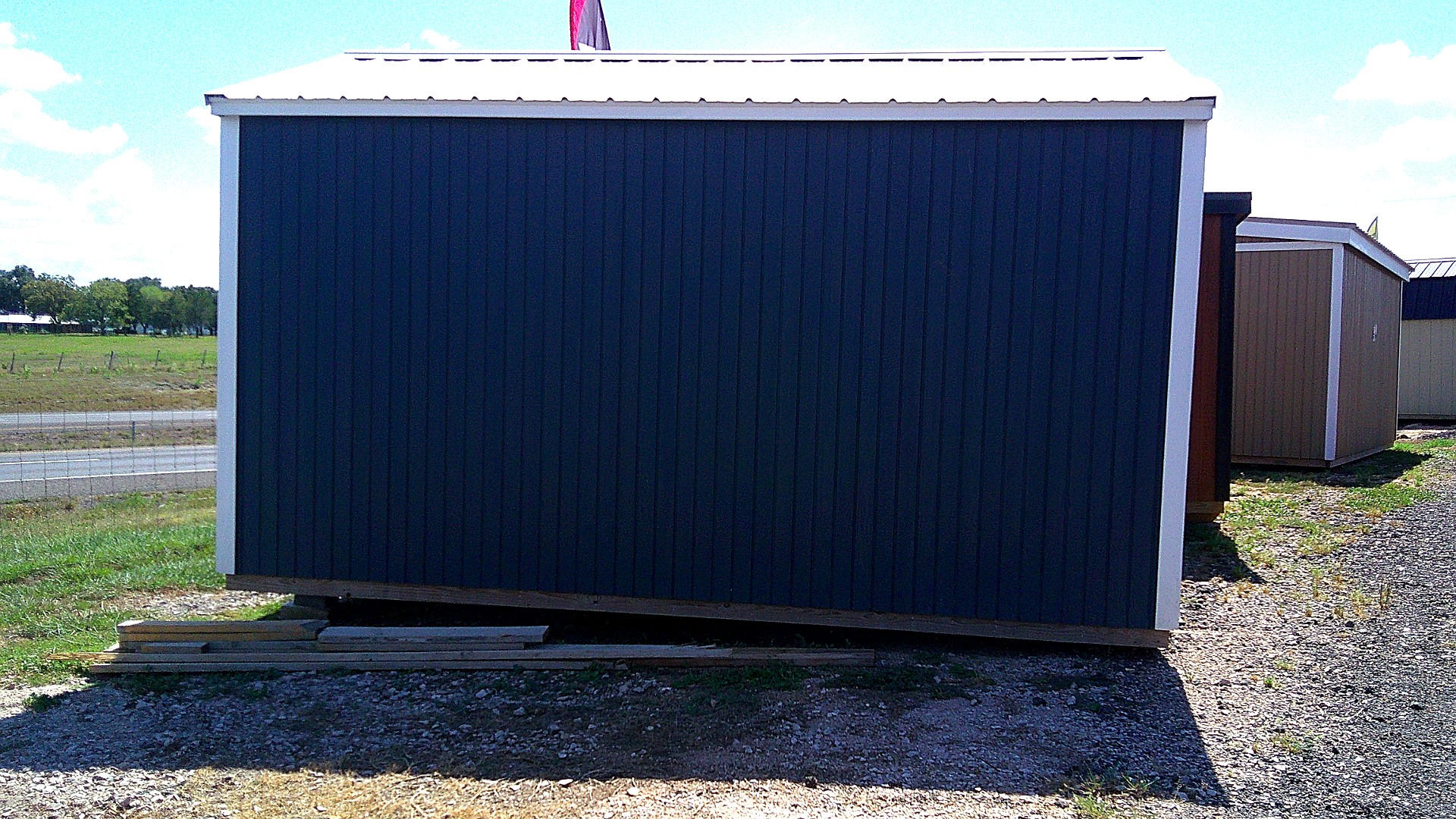 10x16 Utility Shed at Hill  Top Sales