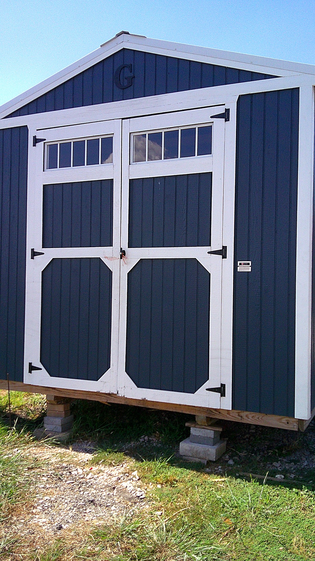 10x16 Utility Shed at Hill  Top Sales