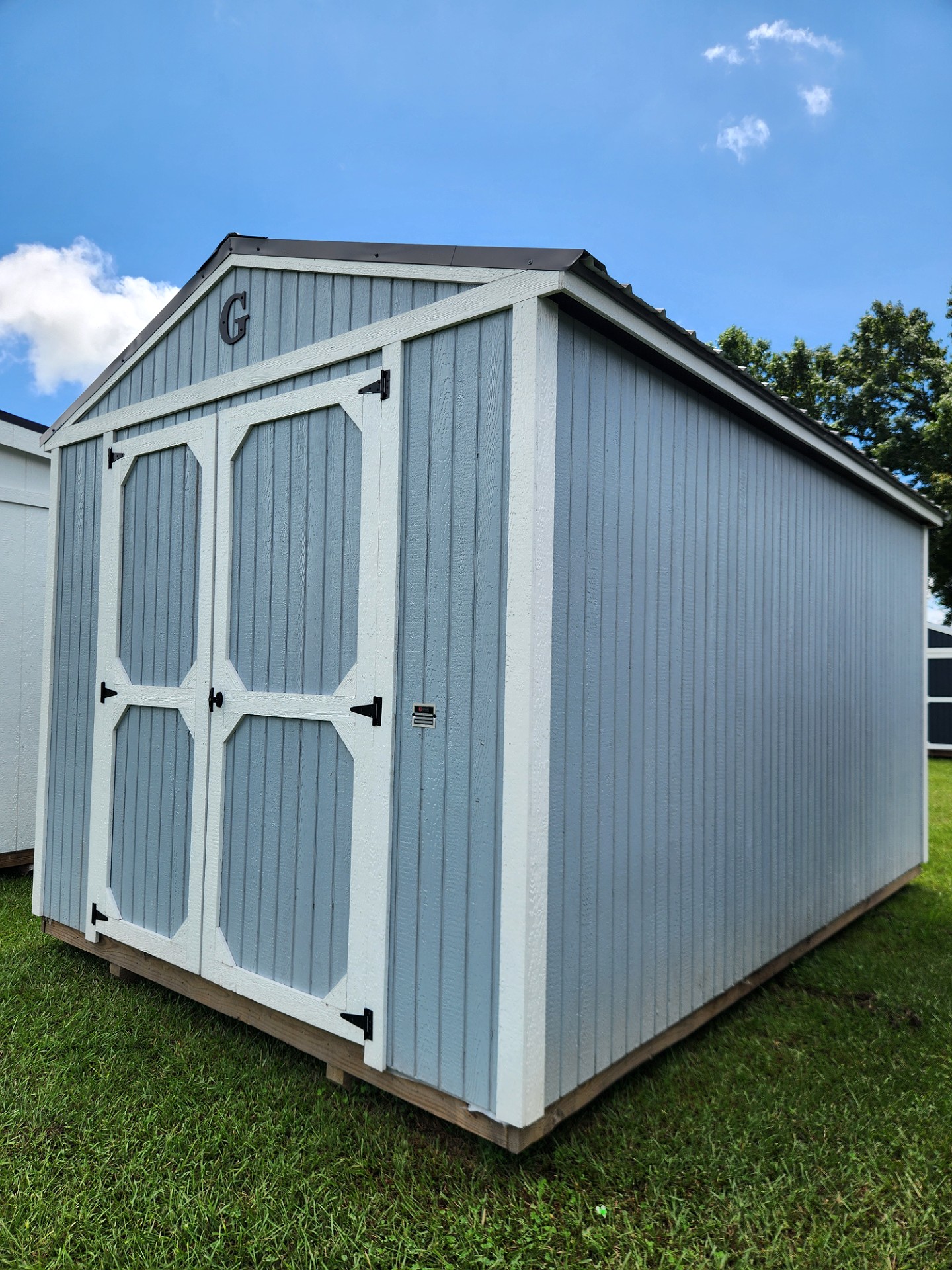 10x16 Utility Shed at Toler's Coastal Structures - Newport