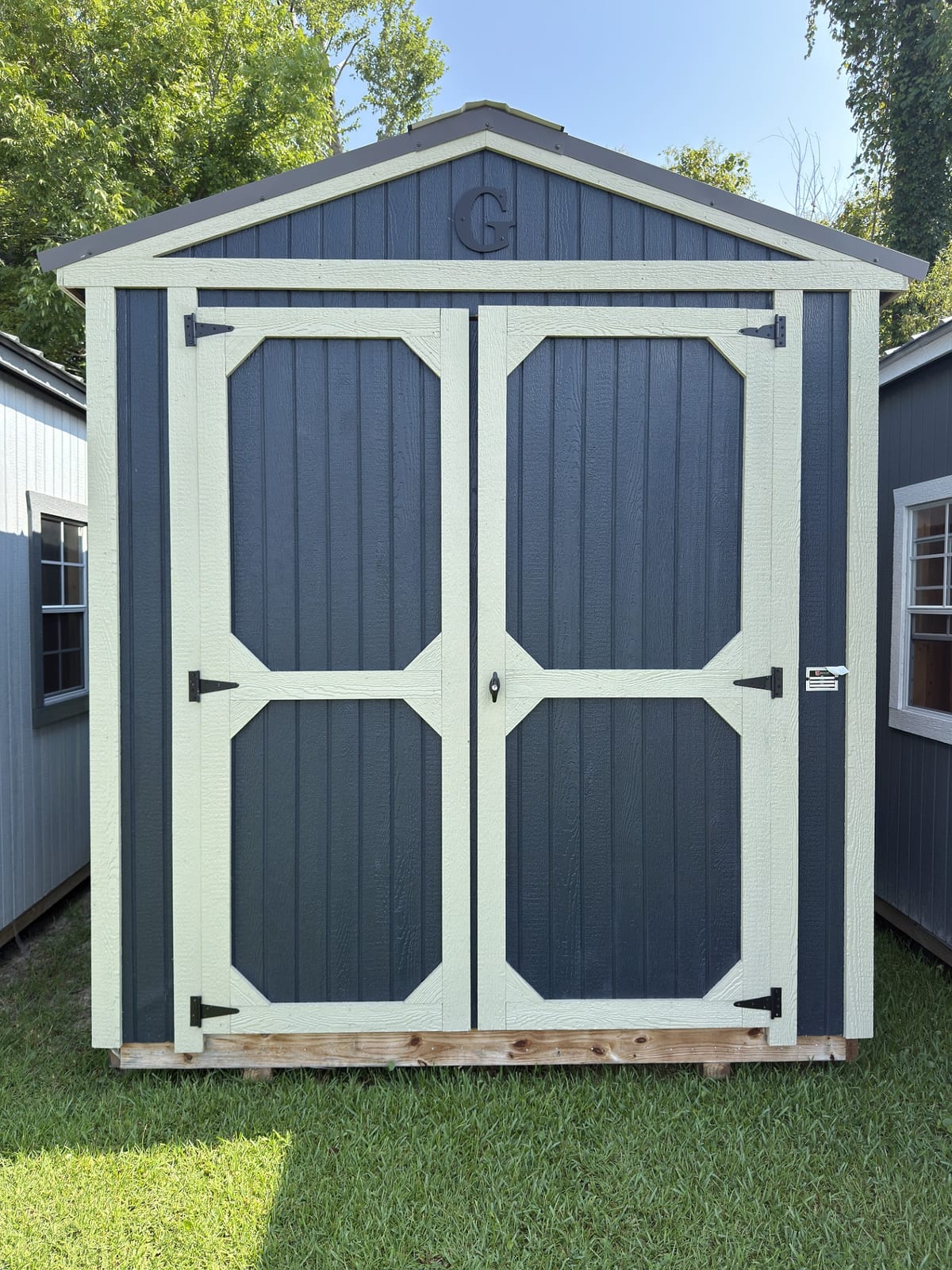 8x16 Utility Shed at Toler's Coastal Structures - Newport