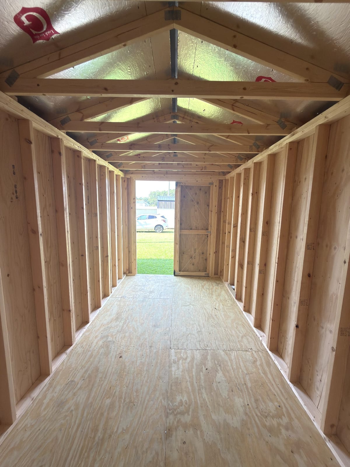 8x16 Utility Shed at Toler's Coastal Structures - Newport