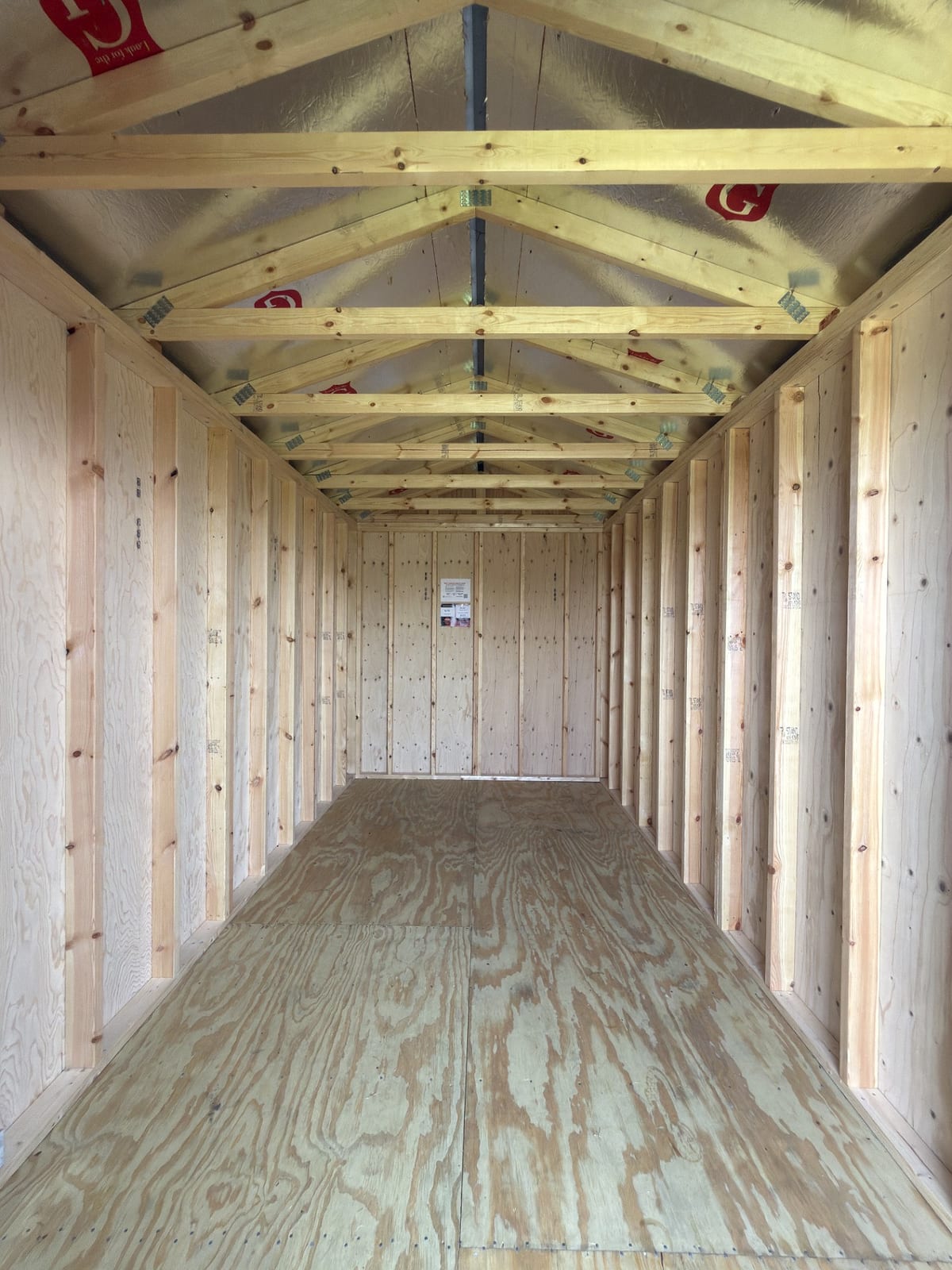 8x16 Utility Shed at Toler's Coastal Structures - Newport