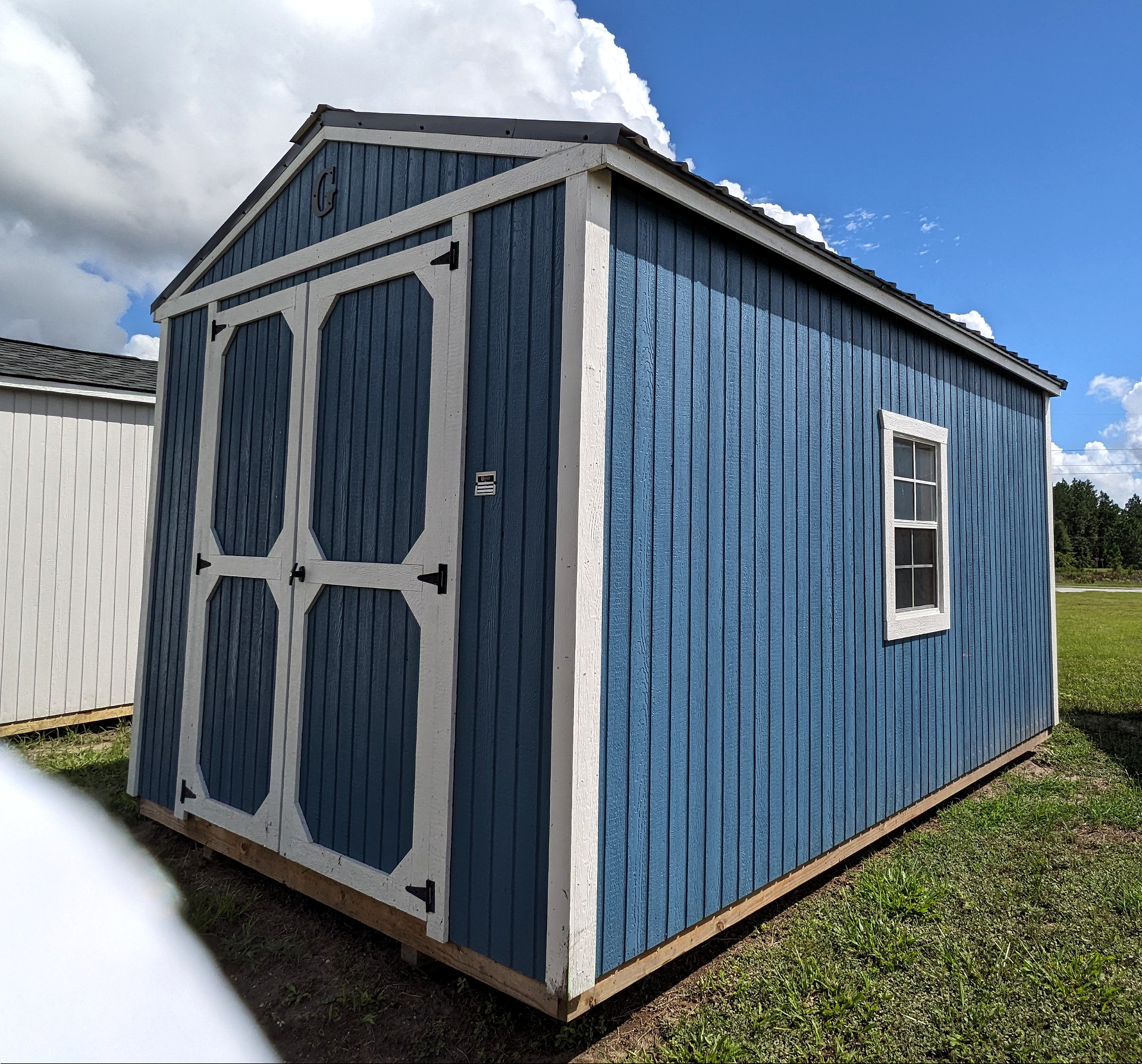 10x16 Utility Shed at Graceland Storage Sheds and Buildings of Kingsland