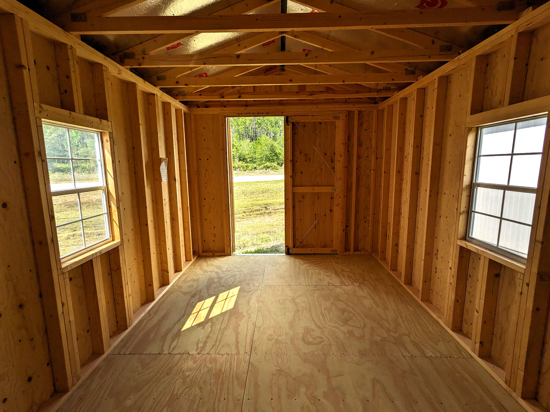 10x16 Utility Shed at Graceland Storage Sheds and Buildings of Kingsland