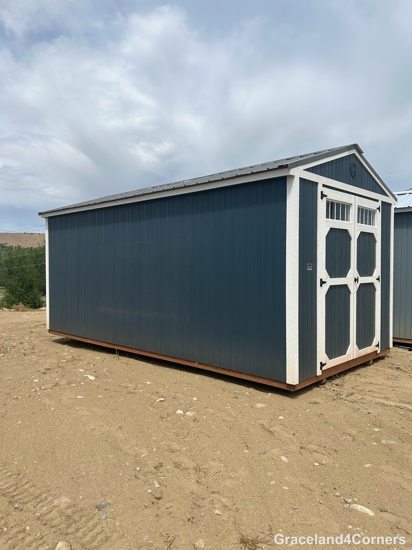 10x20 Utility Shed at GRACELAND FOUR CORNERS