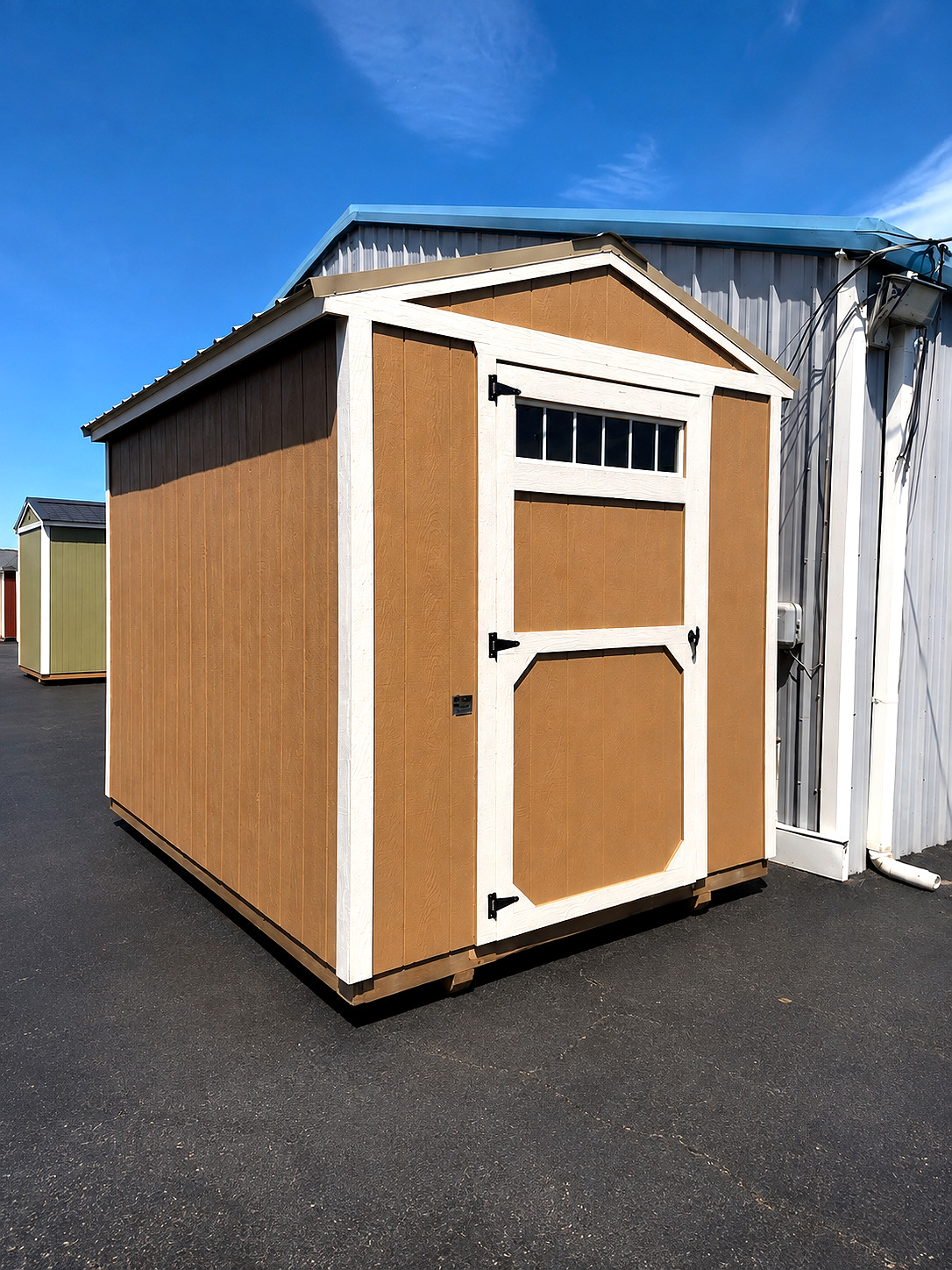 8x12 Utility Shed at ACE Buildings - Graceland of Corpus Christi