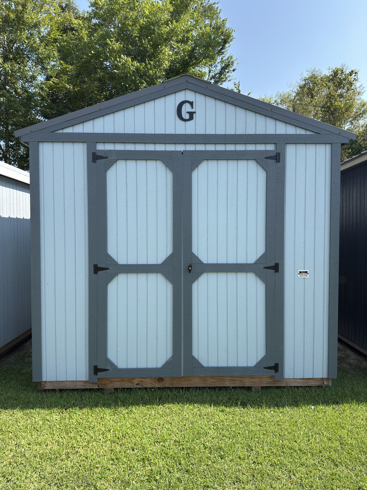 10x12 Utility Shed at Toler's Coastal Structures - Newport