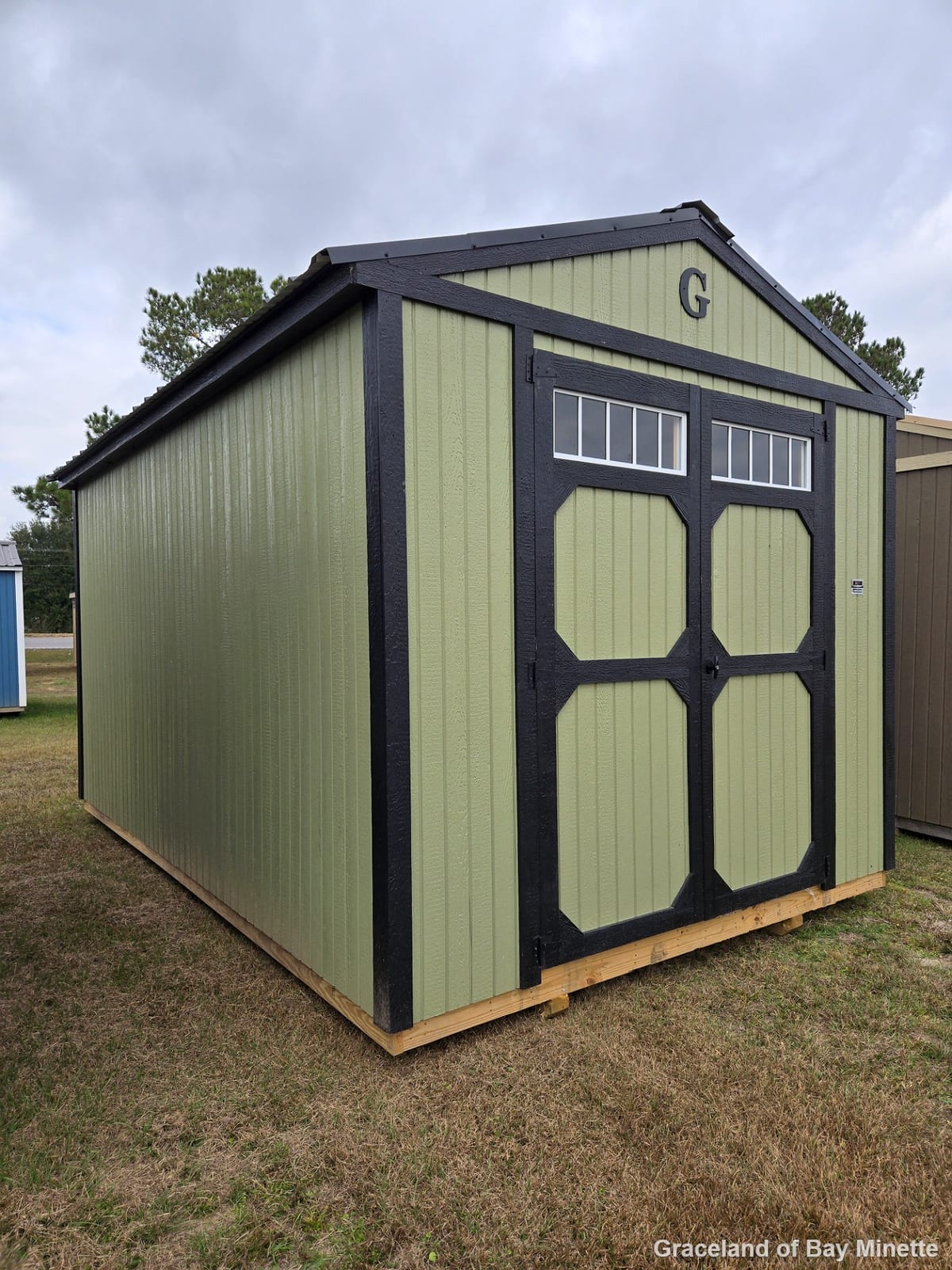 10x16 Utility Shed at Graceland of Bay Minette