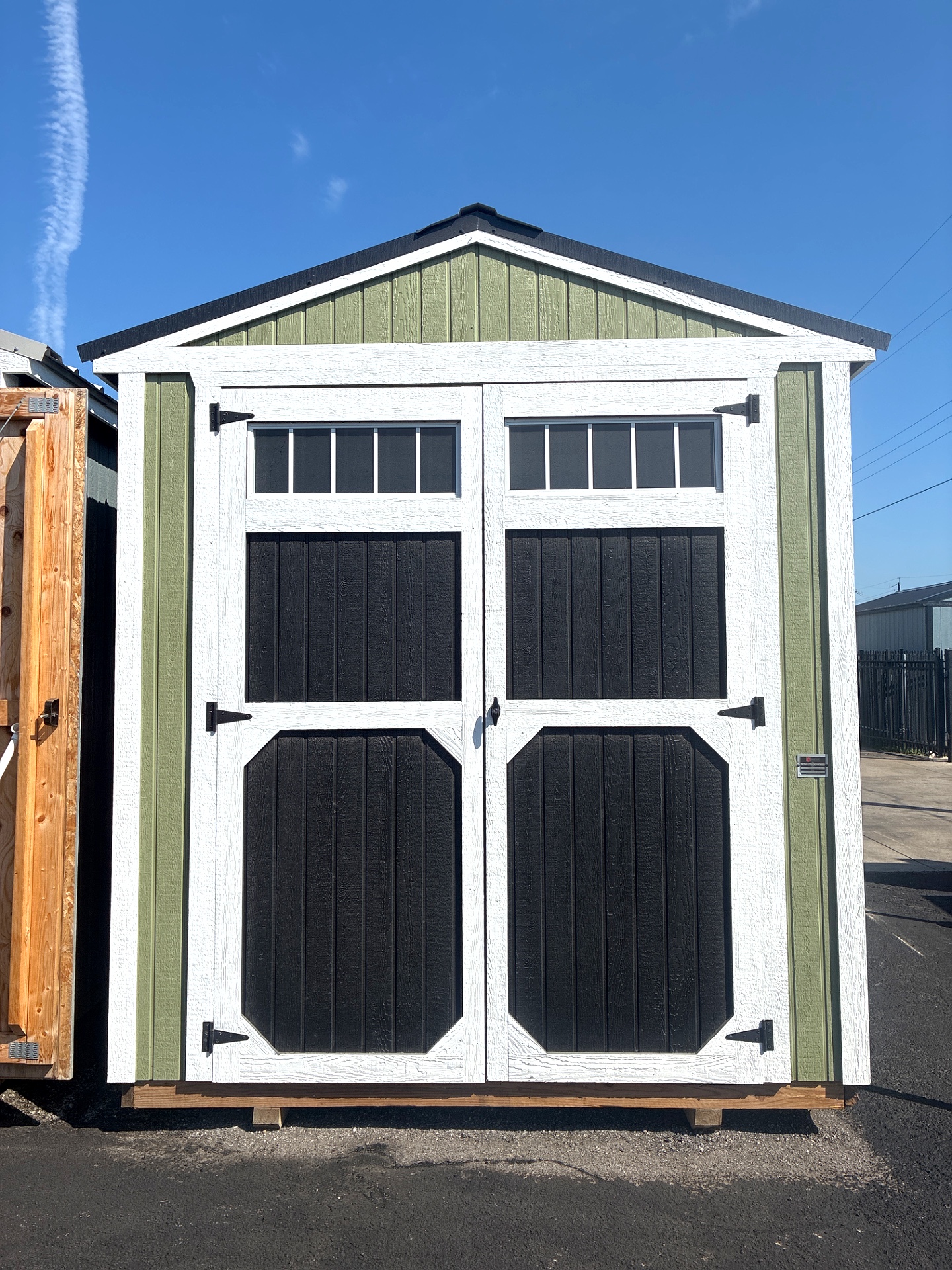 8x12 Utility Shed at ACE Buildings - Graceland of Corpus Christi