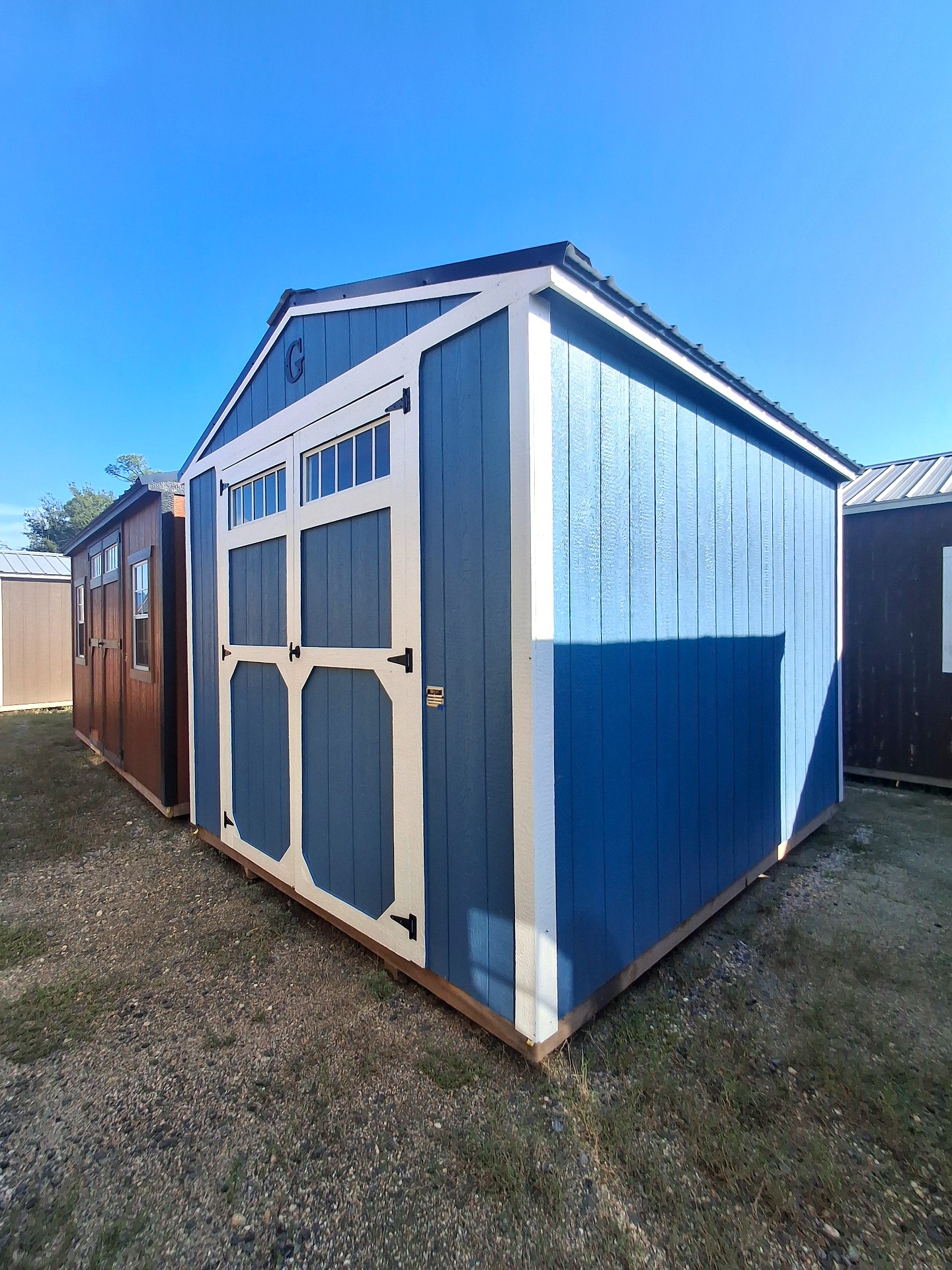 10x12 Utility Shed at Kirbyville Lot - Essex Bros