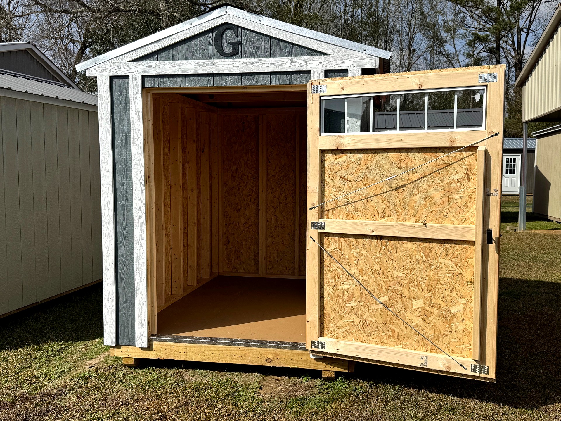6x8 Utility Shed at Southern Ag Equipment, LLC - Saint Francisville, Louisiana