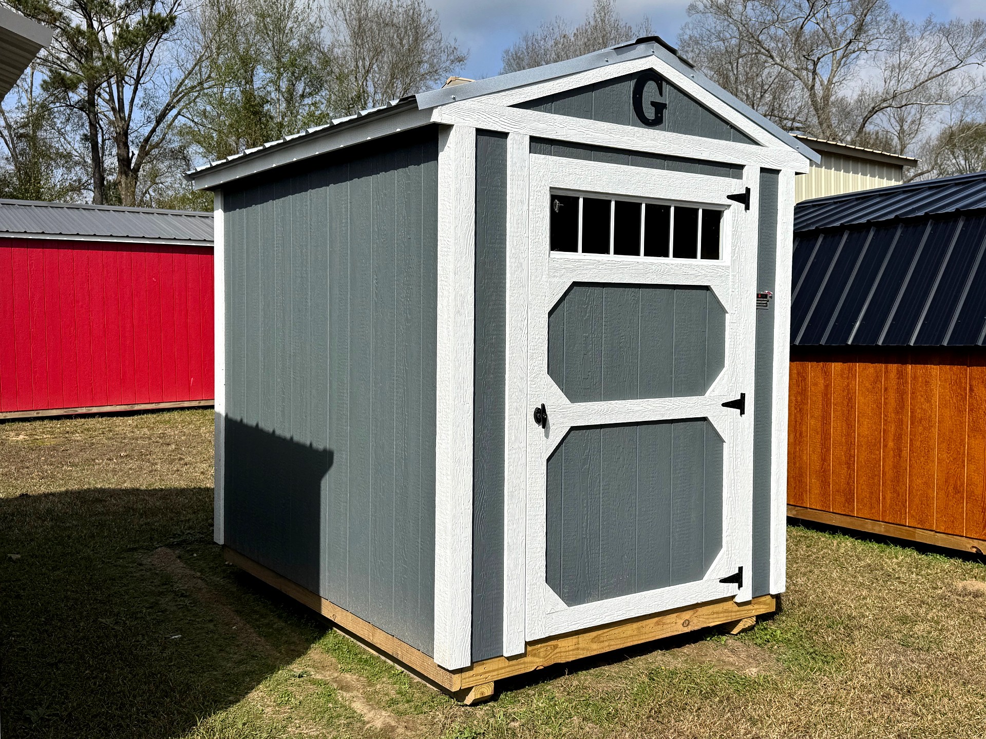 6x8 Utility Shed at Southern Ag Equipment, LLC - Saint Francisville, Louisiana