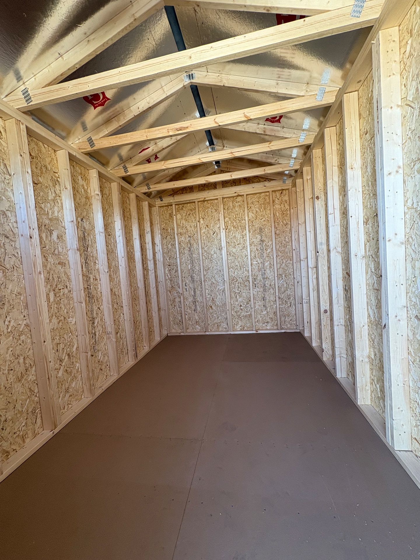 8x12 Utility Shed at Cajun Buildings and Carports