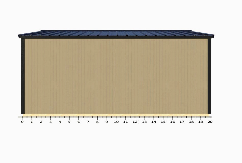 10x20 Utility Shed at Portable Buildings of Ravenel