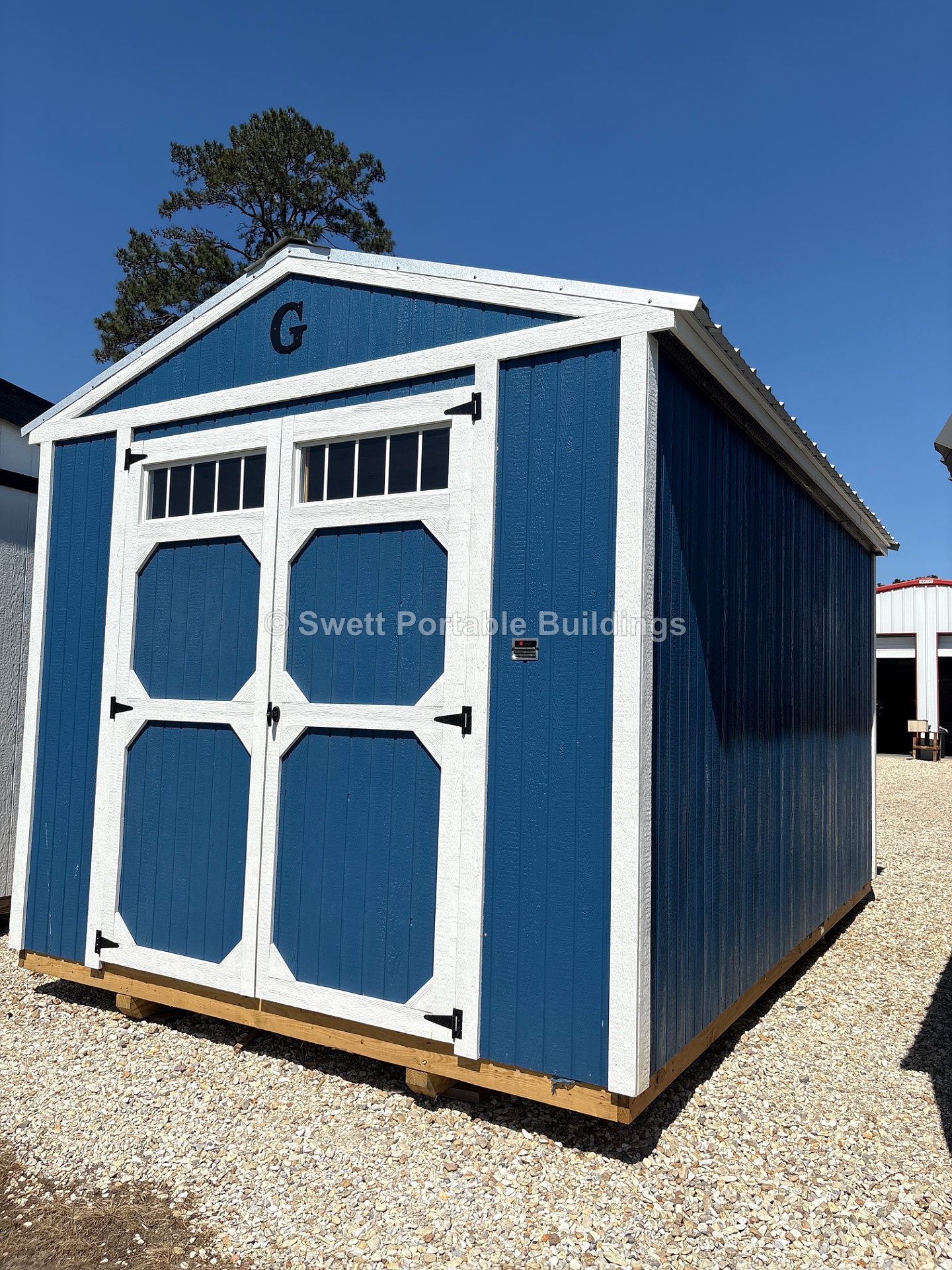 10x16 Utility Shed at Swett Portable Buildings LLC