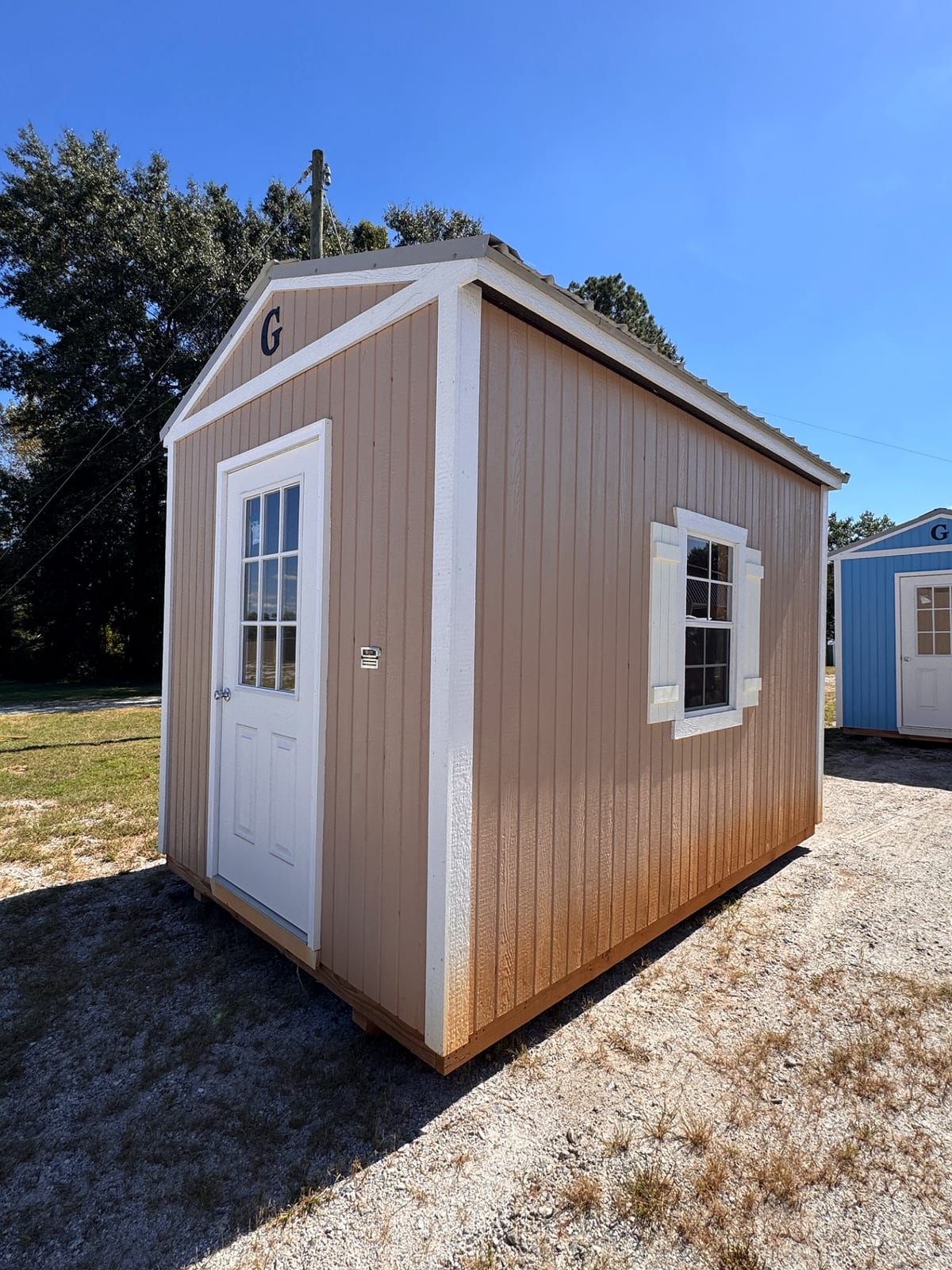 8x12 Utility Shed at Graceland of Cumming