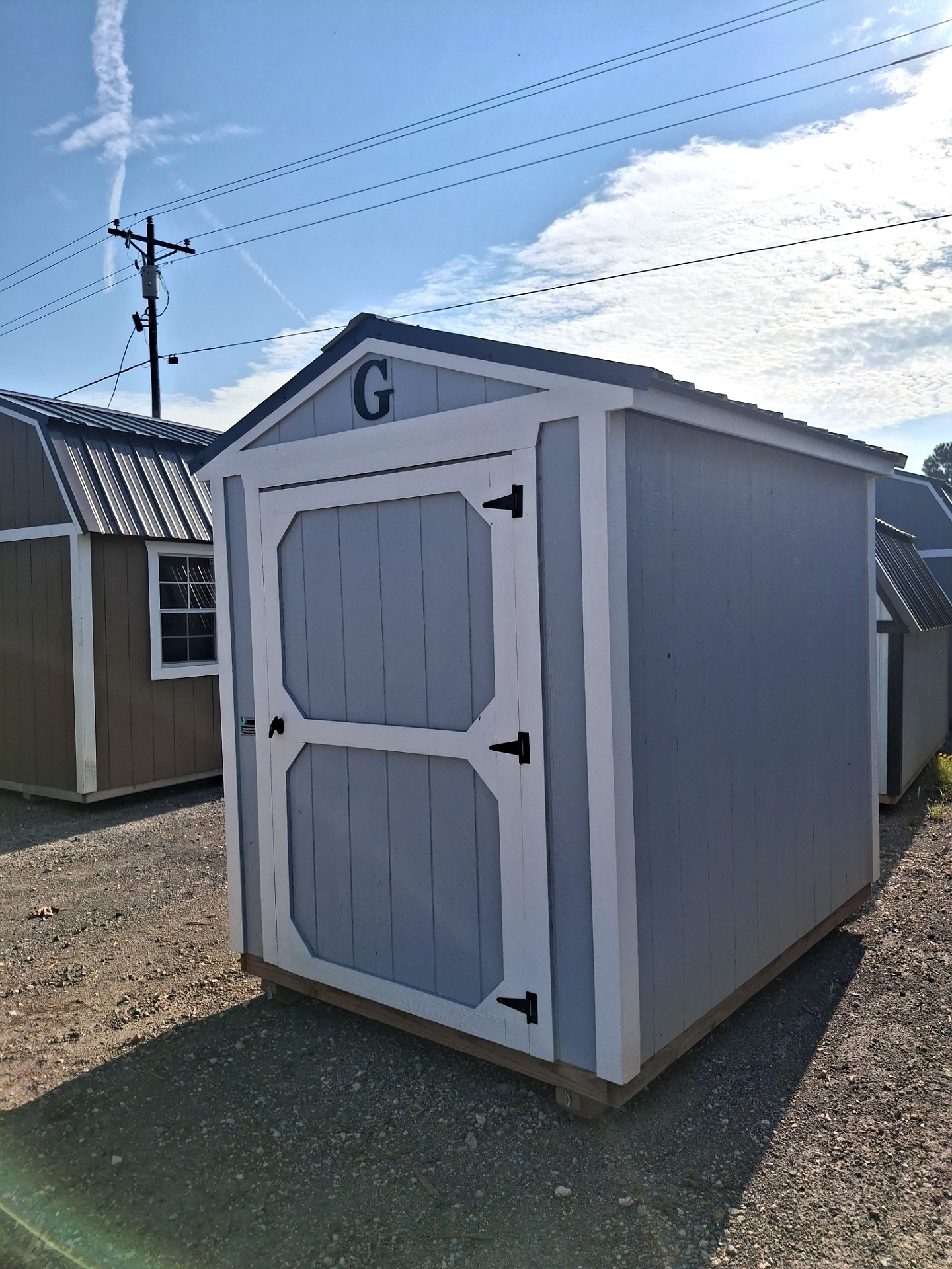 6x8 Utility Shed at Kirbyville Lot - Essex Bros