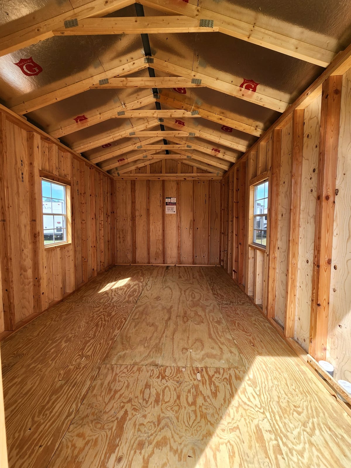 10x16 Utility Shed at Toler's Coastal Structures - Newport