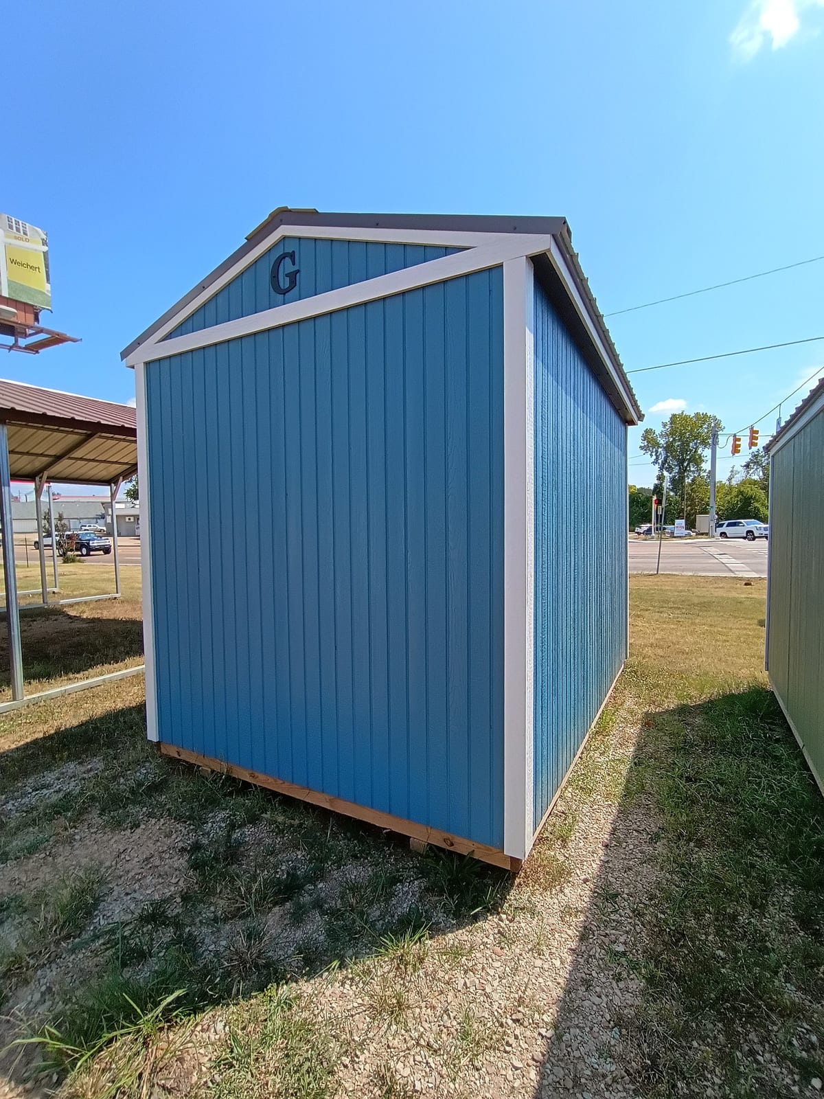 8x12 Utility Shed at Jimmy's Portable Buildings of Savannah, TN