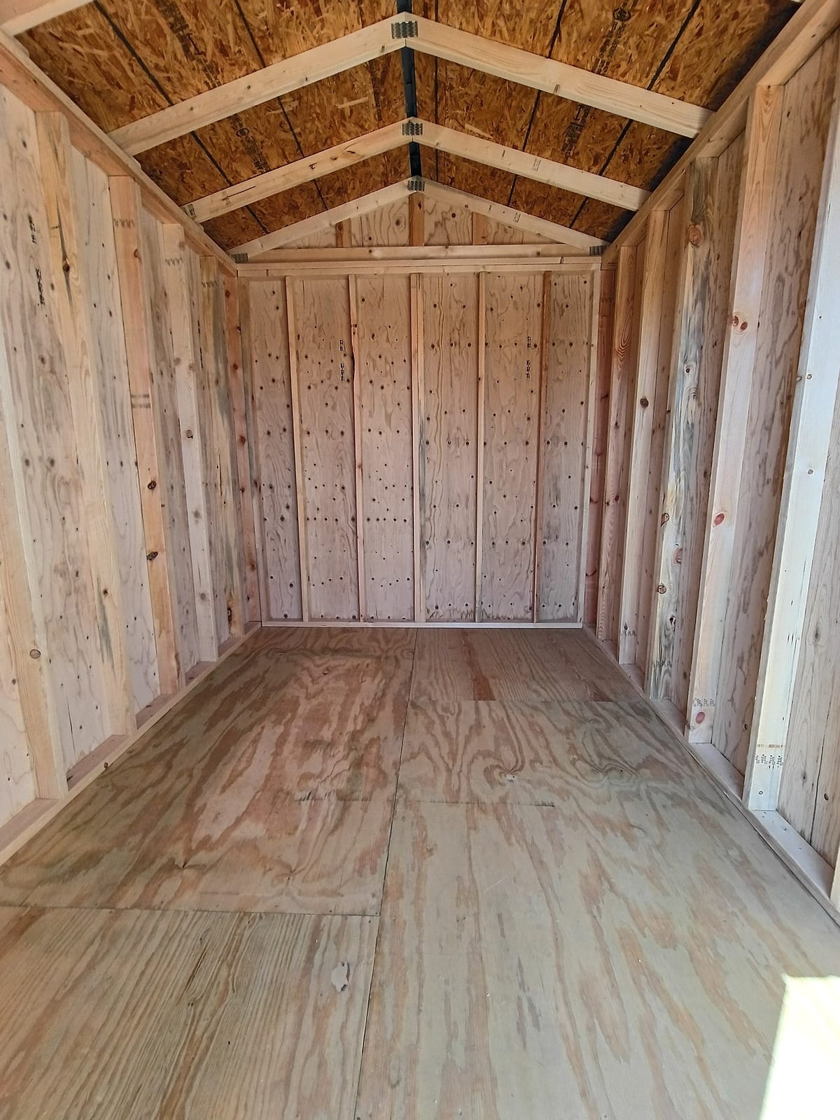 8x12 Utility Shed at Jimmy's Portable Buildings of Savannah, TN