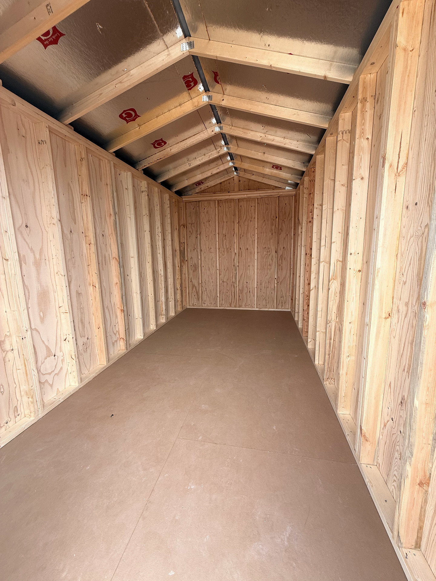 8x16 Utility Shed at ACE Buildings - Graceland of Corpus Christi