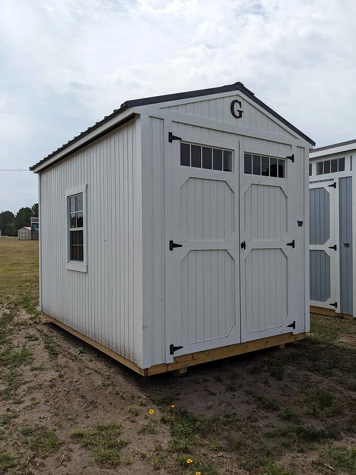 8x12 Utility Shed at Graceland Storage Sheds and Buildings of Kingsland