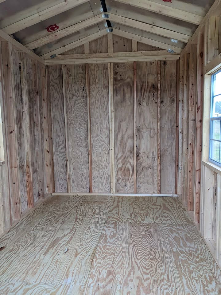 8x12 Utility Shed at Graceland Storage Sheds and Buildings of Kingsland