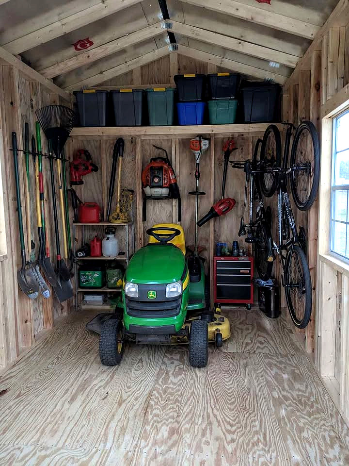 8x12 Utility Shed at Graceland Storage Sheds and Buildings of Kingsland
