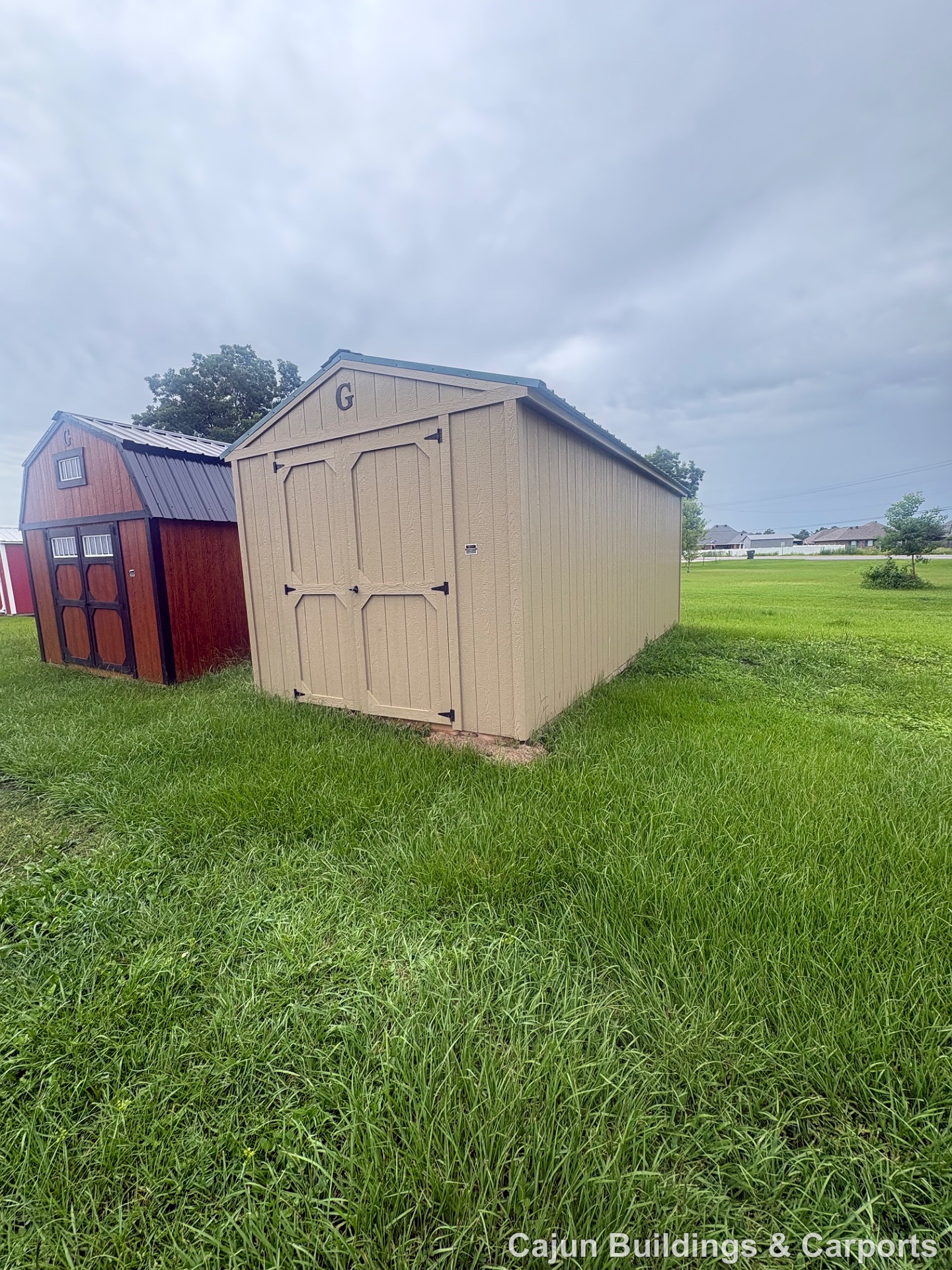10x24 Utility Shed at Cajun Buildings and Carports