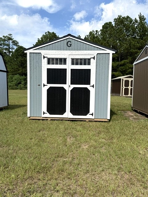 10x16 Utility Shed at Truesite Portable Buildings