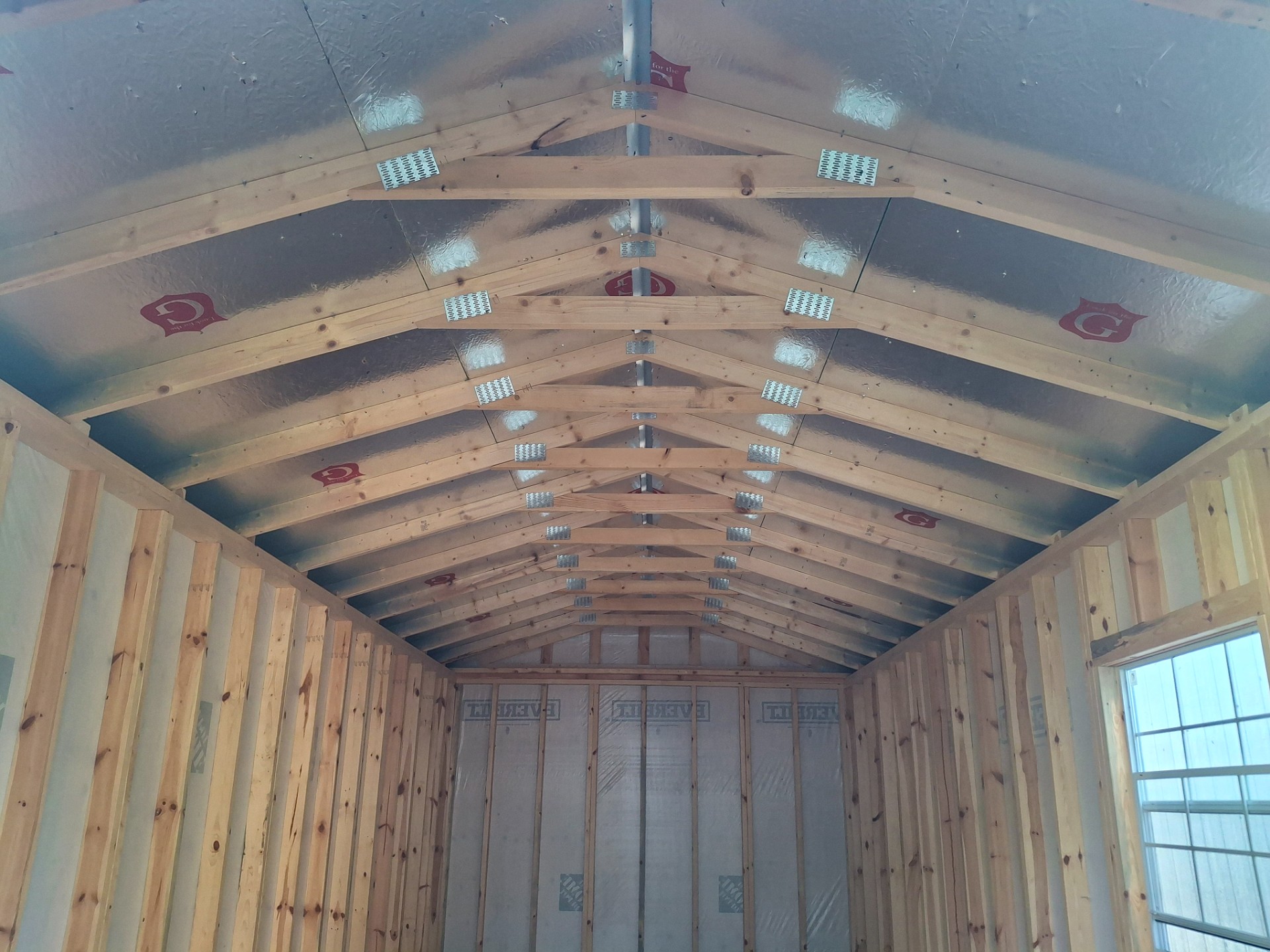 12x24 Utility Shed at Kirbyville Lot - Essex Bros
