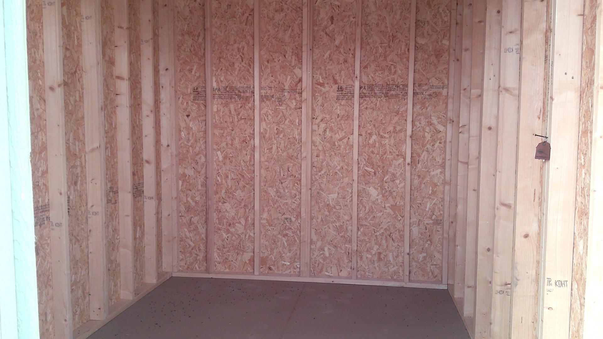 8x12 Utility Shed at Hill  Top Sales