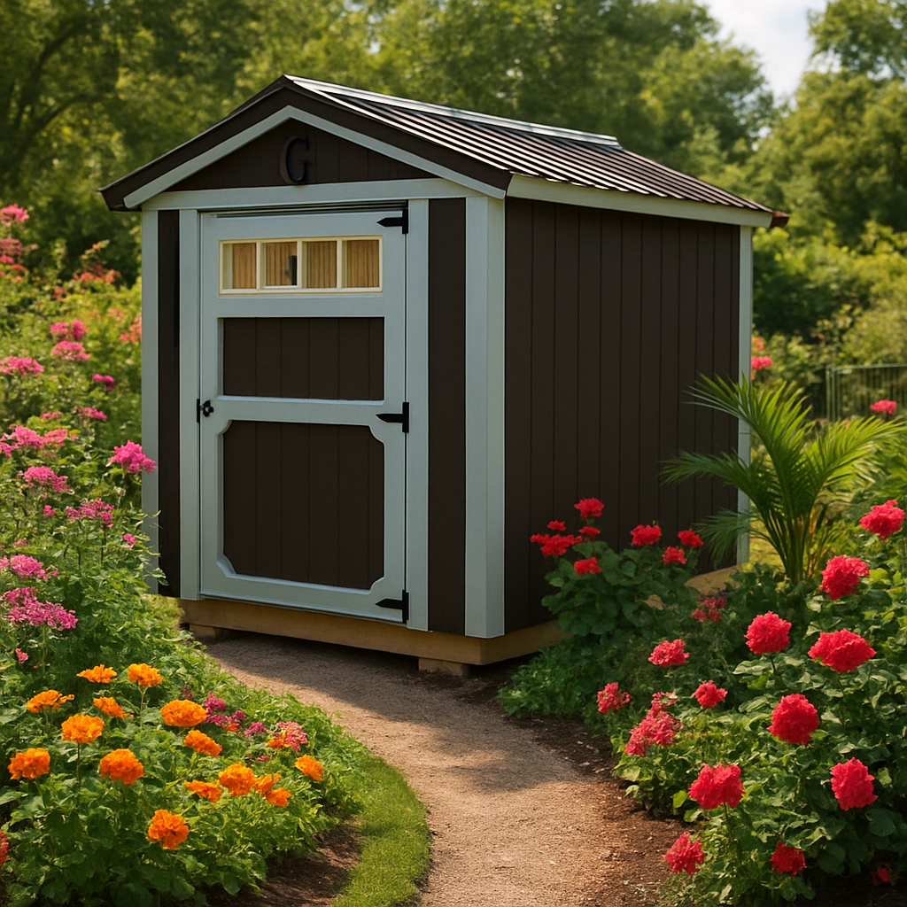 6x8 Utility Shed at ACE Buildings - Graceland of Corpus Christi