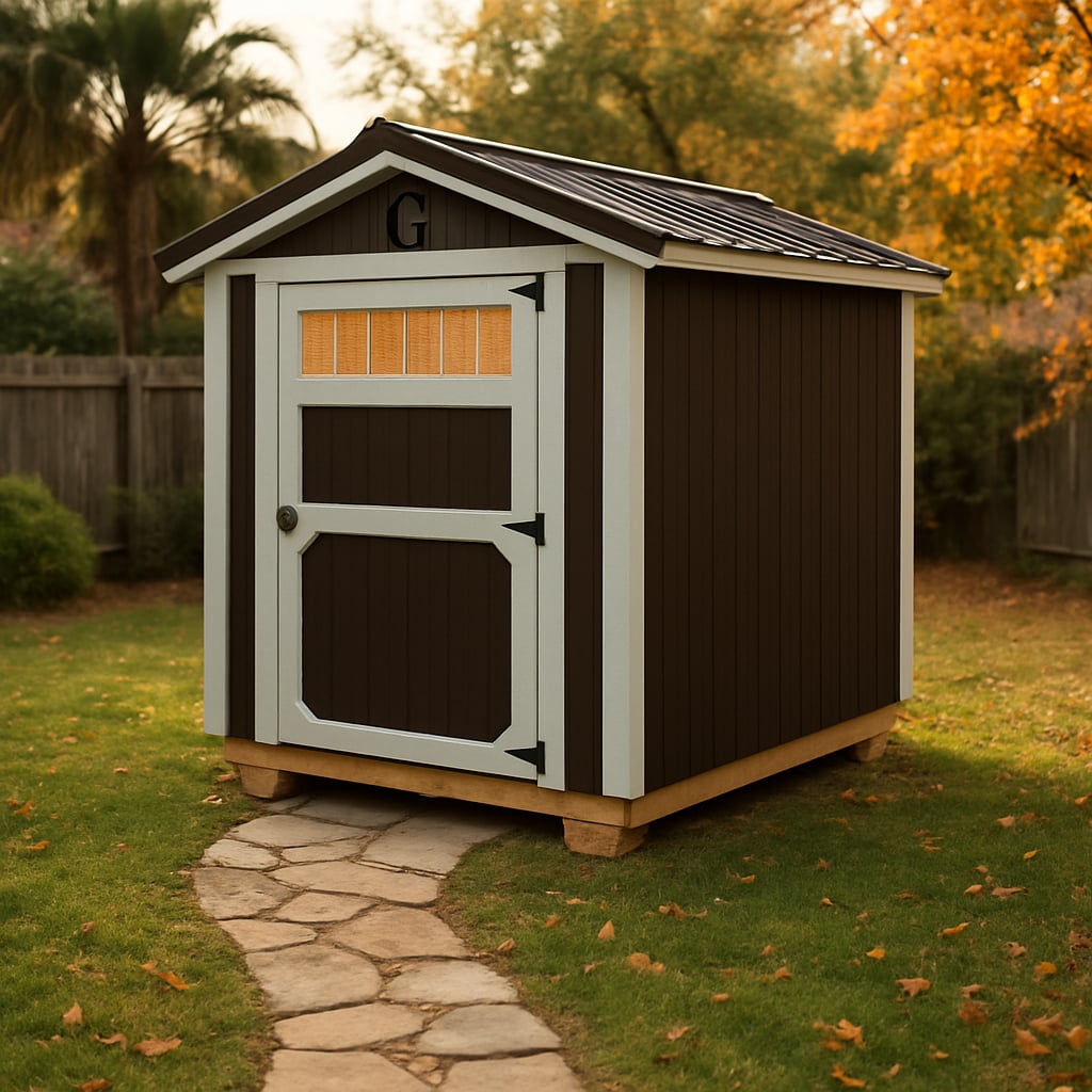 6x8 Utility Shed at ACE Buildings - Graceland of Corpus Christi