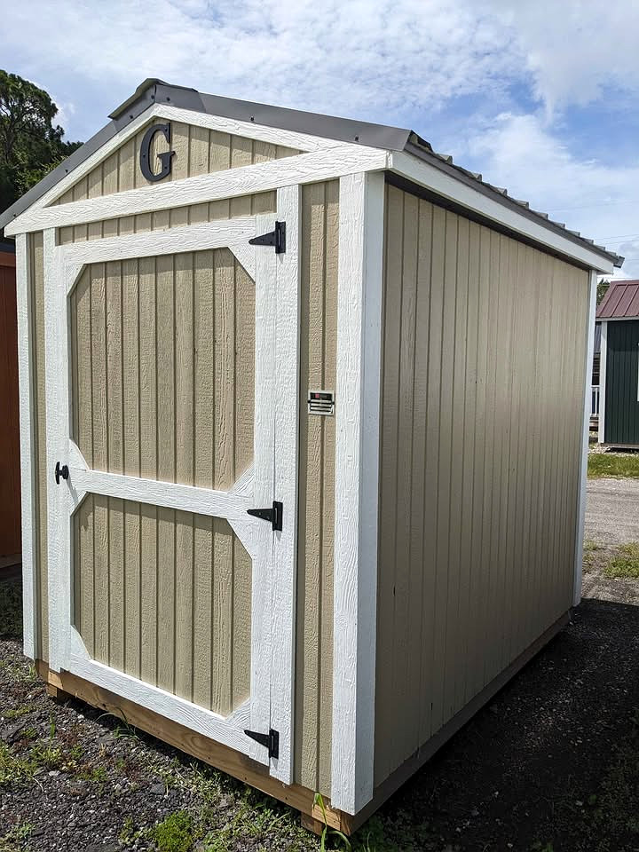 6x8 Utility Shed at Graceland Storage Sheds and Buildings of Kingsland