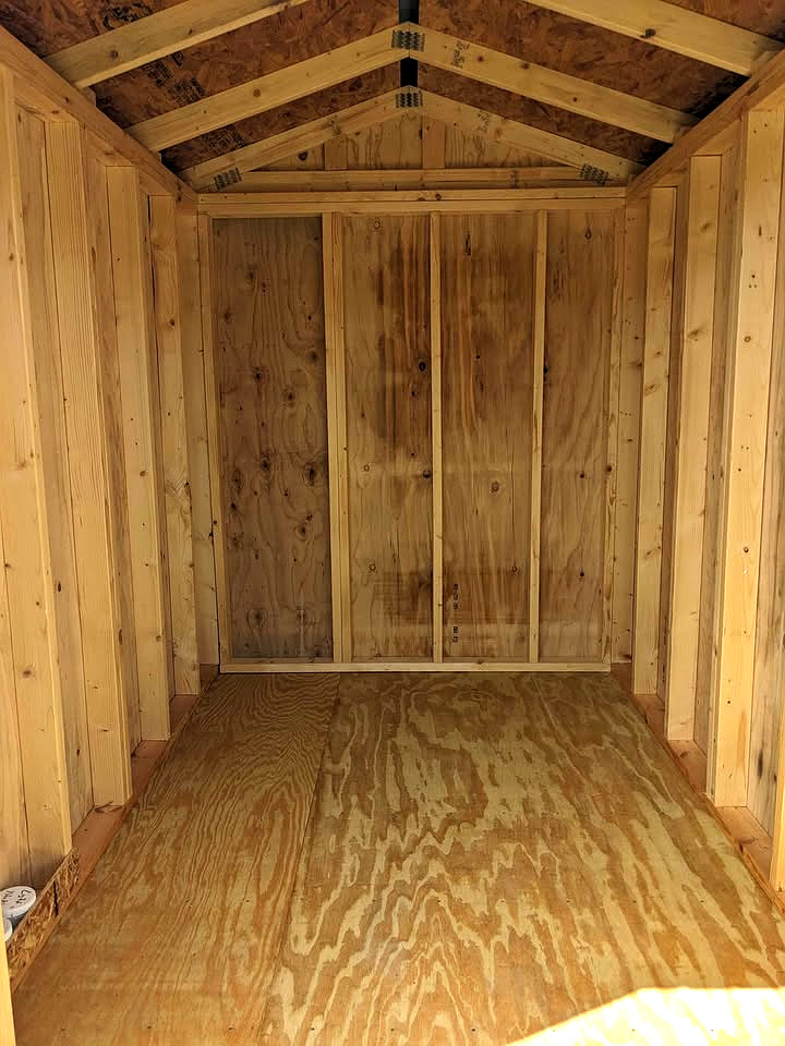 6x8 Utility Shed at Graceland Storage Sheds and Buildings of Kingsland