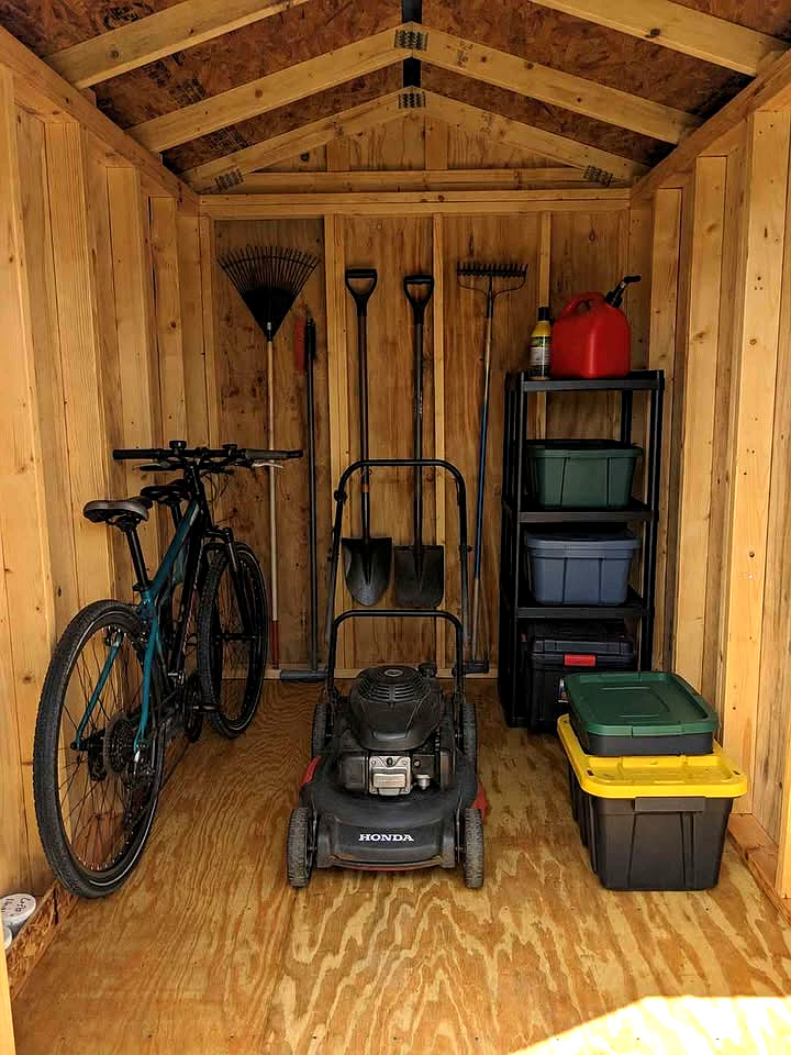 6x8 Utility Shed at Graceland Storage Sheds and Buildings of Kingsland