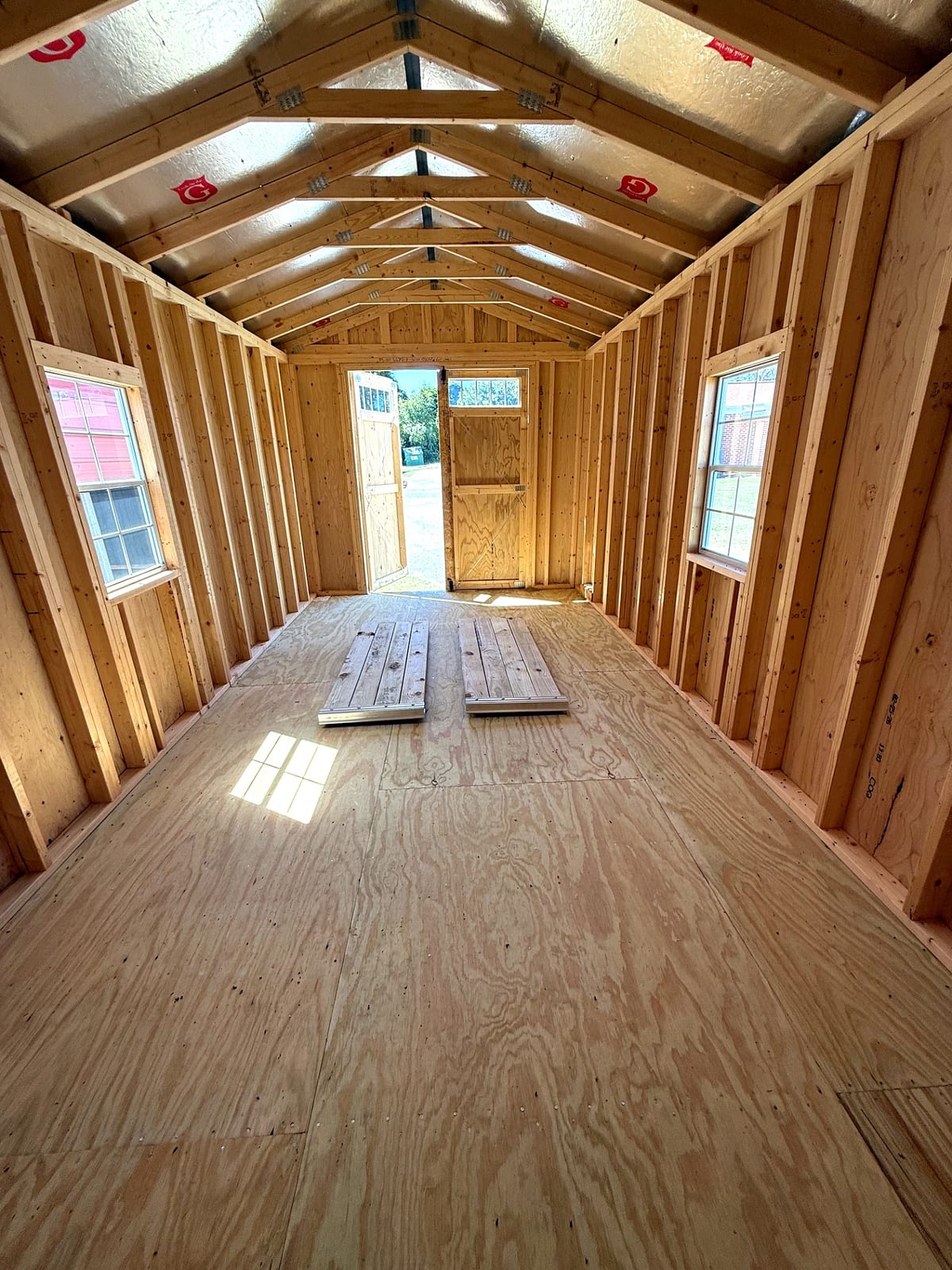10x20 Utility Shed at Willis Buildings