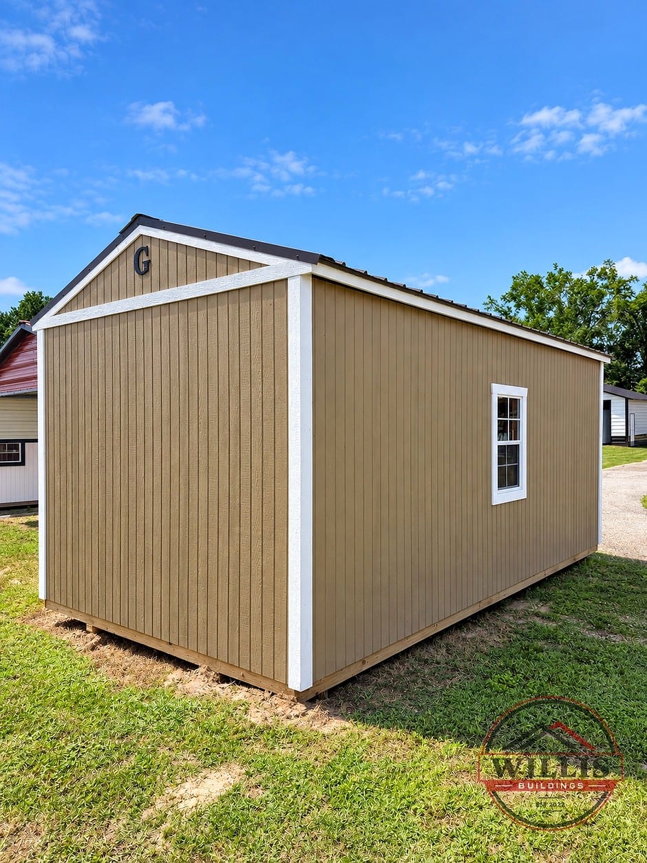 10x20 Utility Shed at Willis Buildings