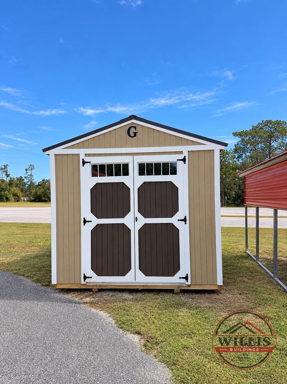 10x20 Utility Shed at Willis Buildings