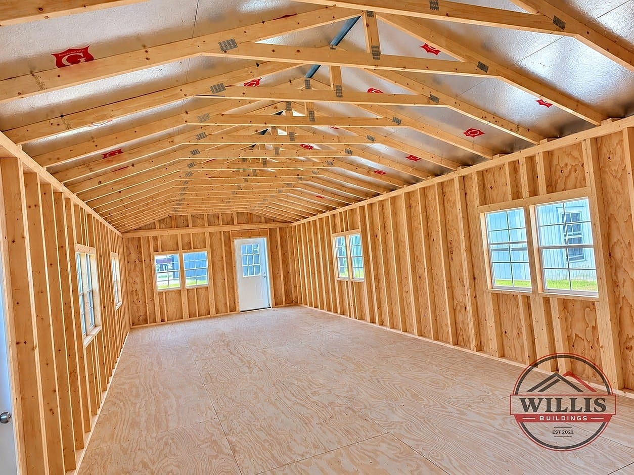 16x40 Utility Shed at Willis Buildings