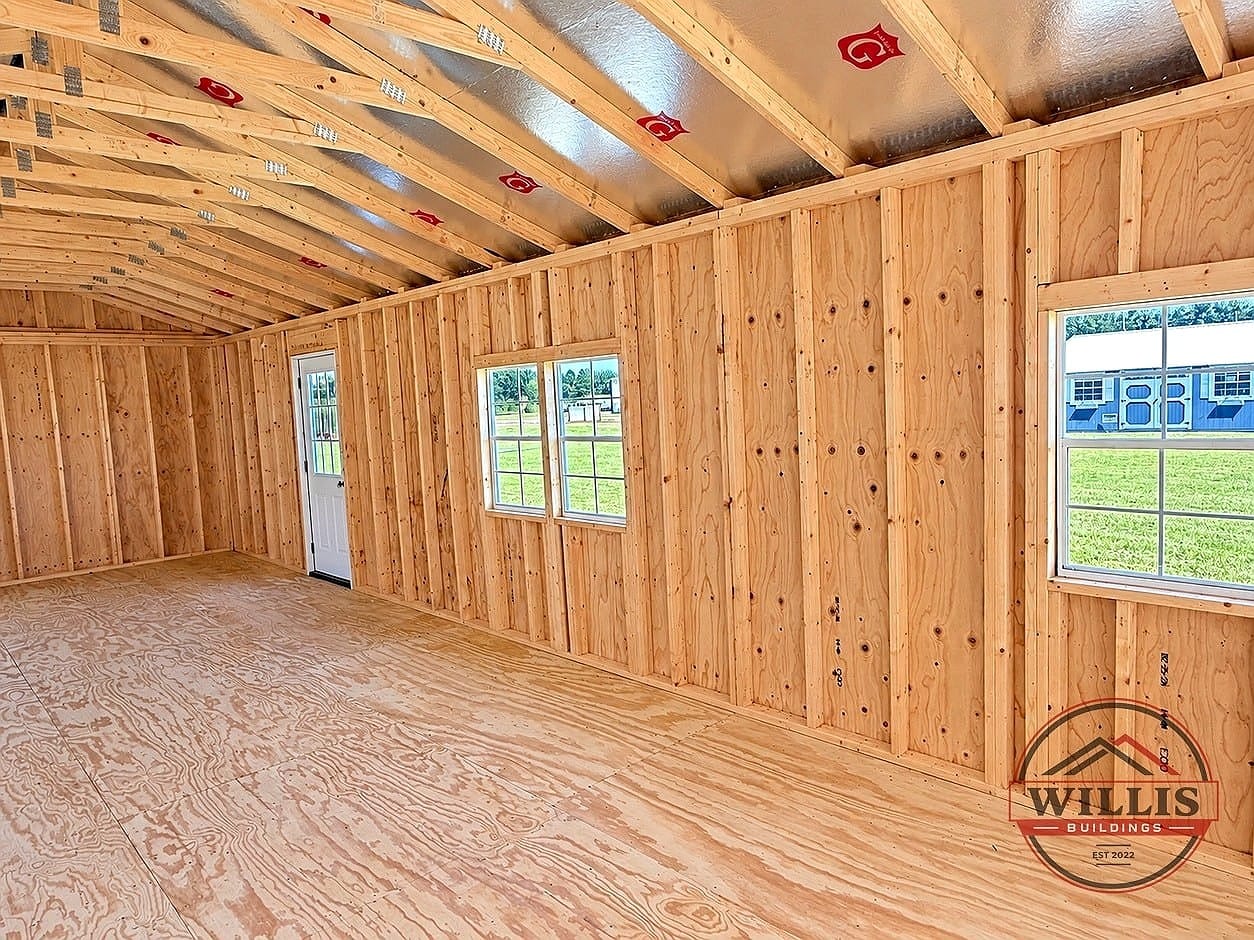 16x40 Utility Shed at Willis Buildings
