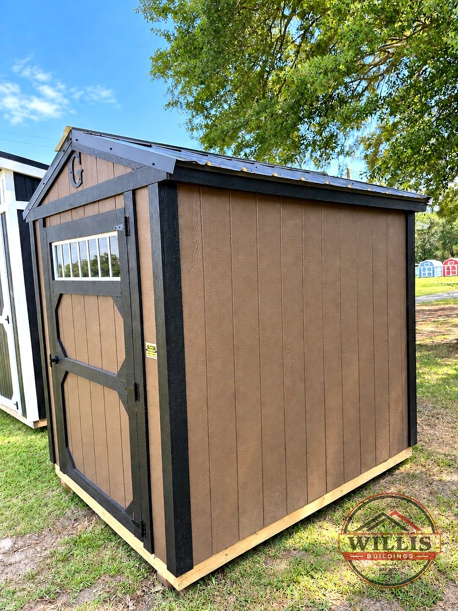 6x8 Utility Shed at Willis Buildings