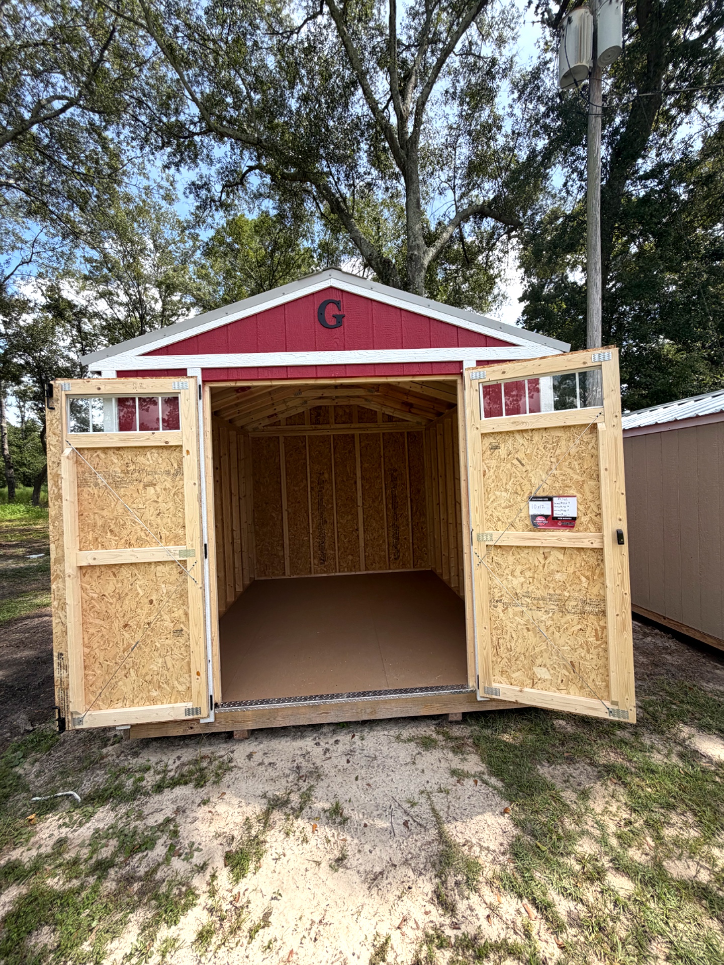 10x12 Utility Shed at Willis Buildings