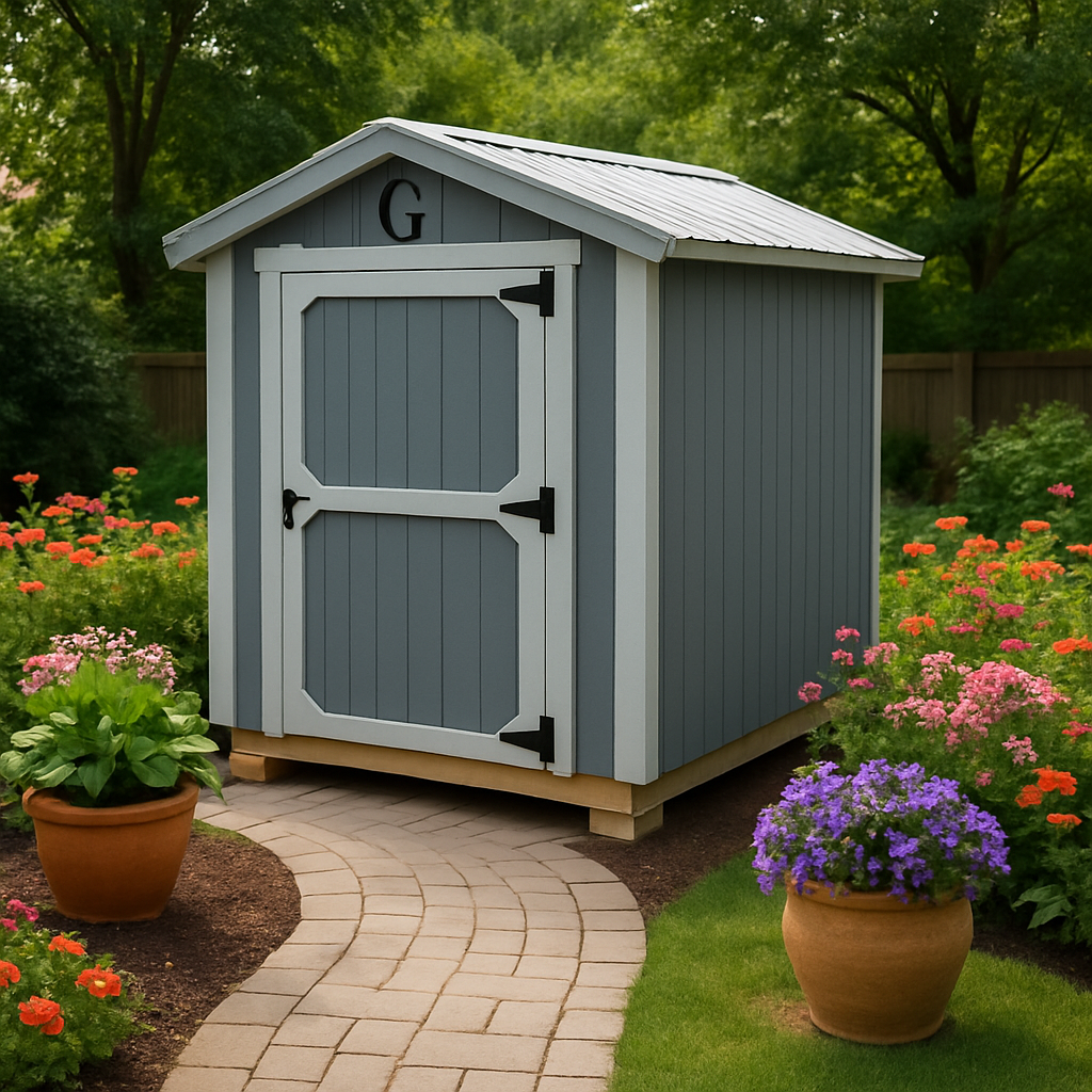 6x8 Utility Shed at ACE Buildings - Graceland of Corpus Christi