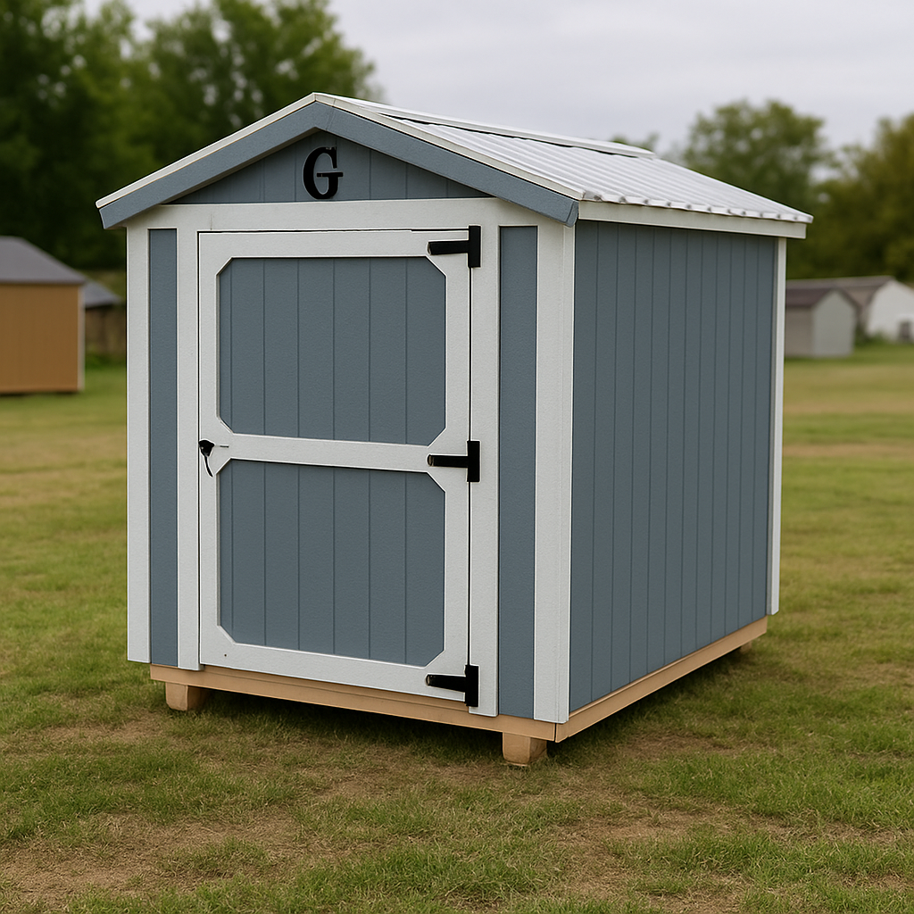 6x8 Utility Shed at ACE Buildings - Graceland of Corpus Christi