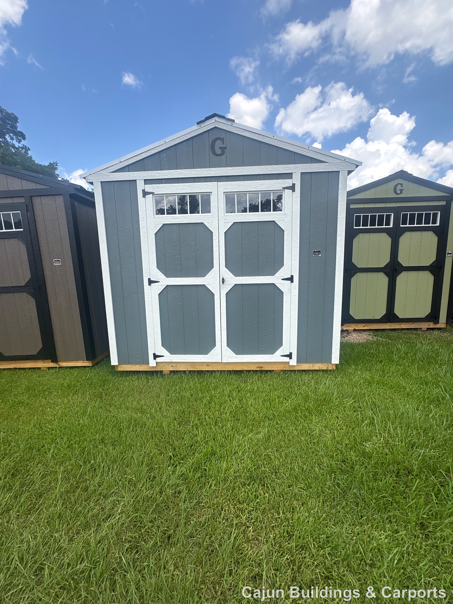 10x20 Utility Shed at Cajun Buildings and Carports