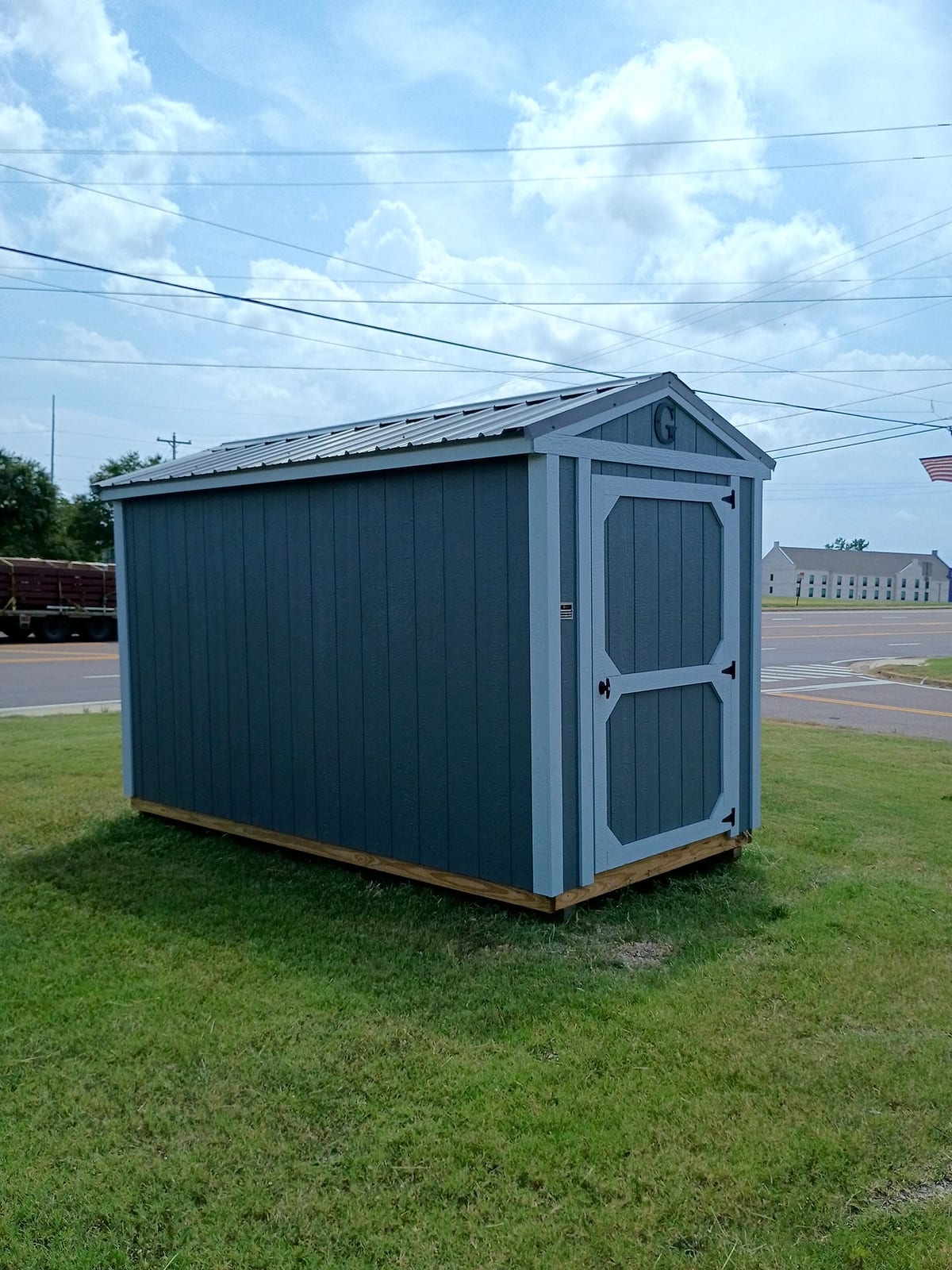 6x12 Utility Shed at Jimmy's Portable Buildings of Savannah, TN